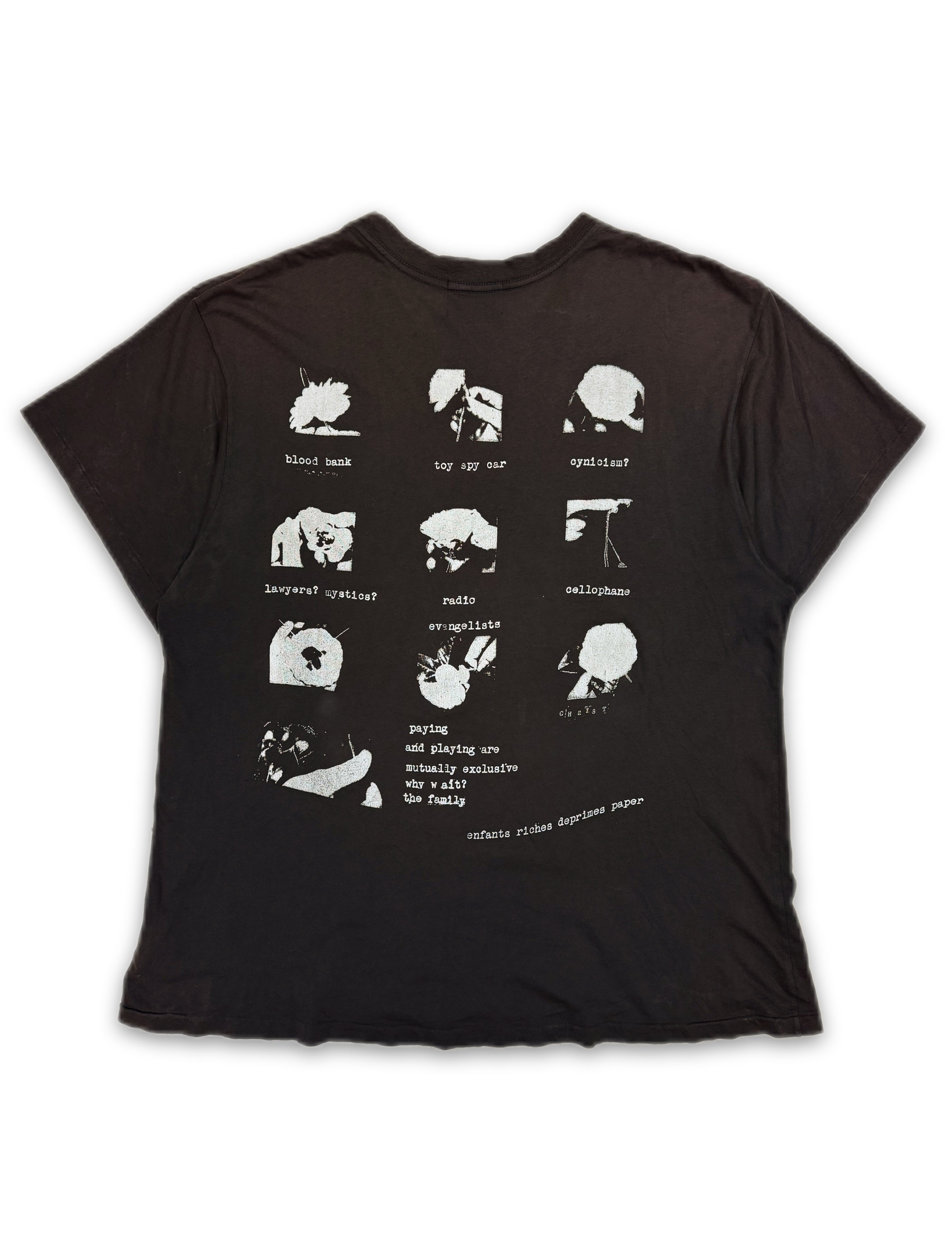 SS24 Enfants Riches Deprimes Cellophane Sun Faded T-Shirt