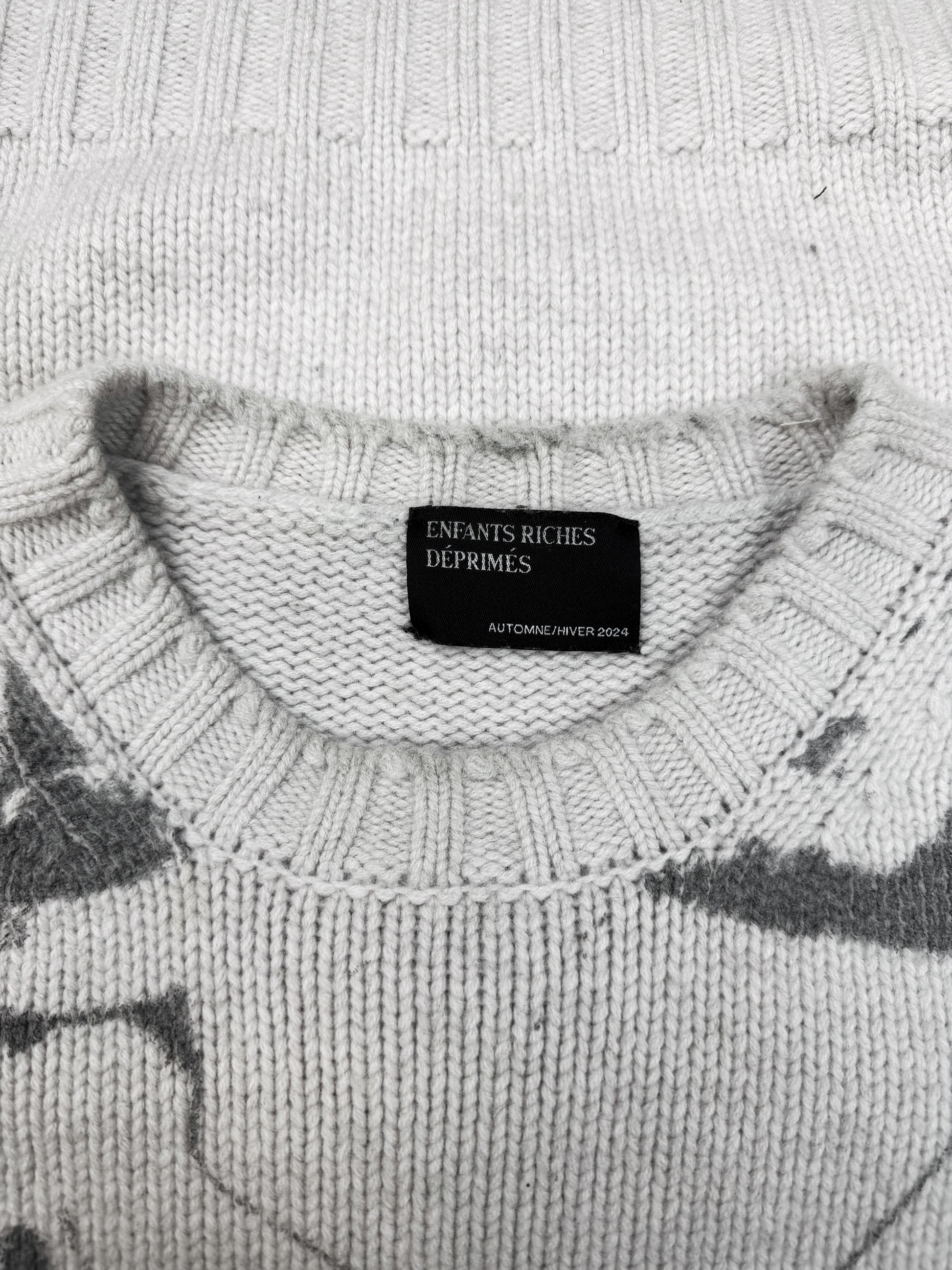 AW24 Enfants Riches Deprimes ‘Past In Vain’ Naked Woman Knit Sweater