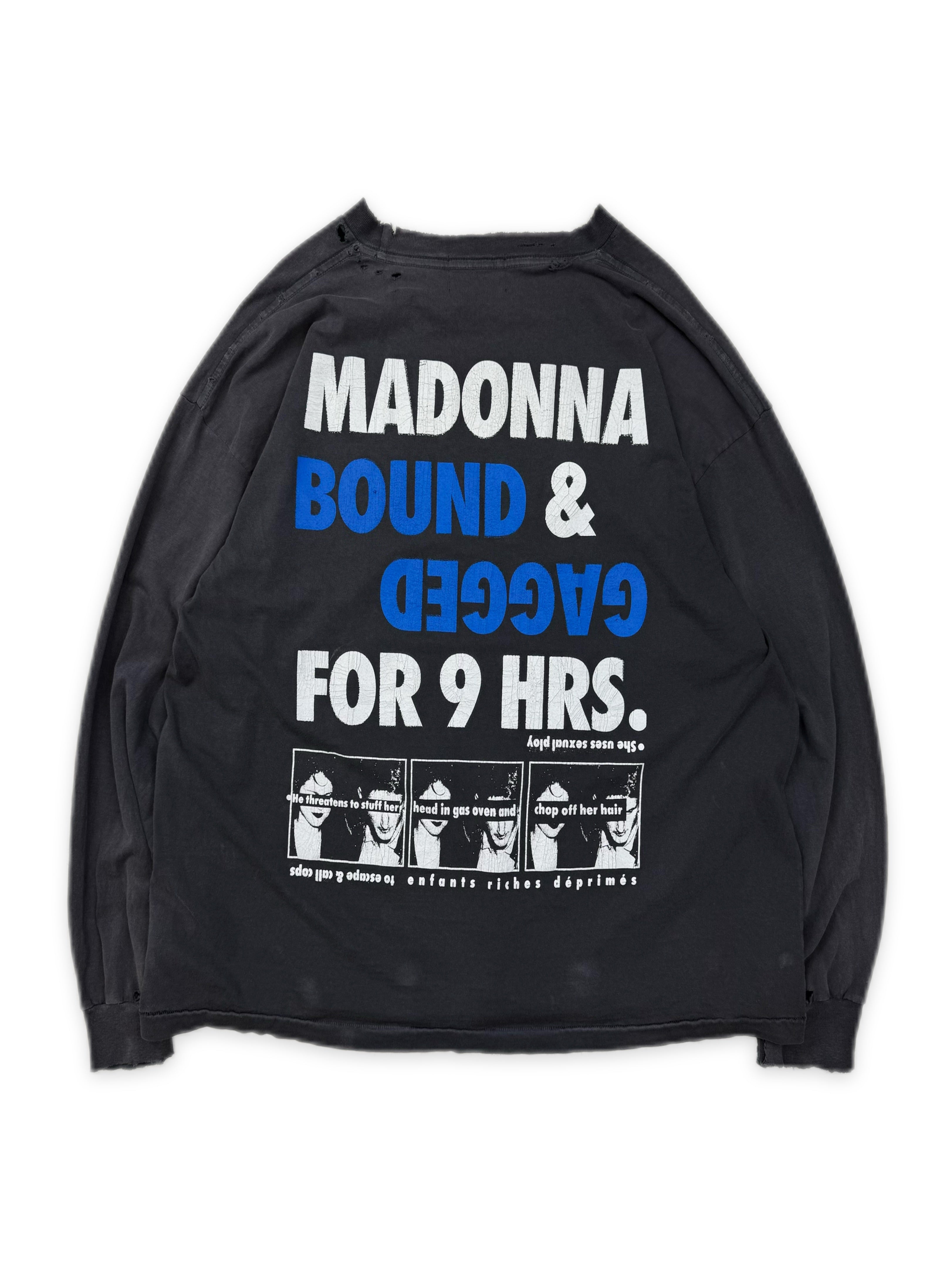 SS24 Enfants Riches Deprimes ‘Bonds of Matrimony’ Distressed Long Sleeve