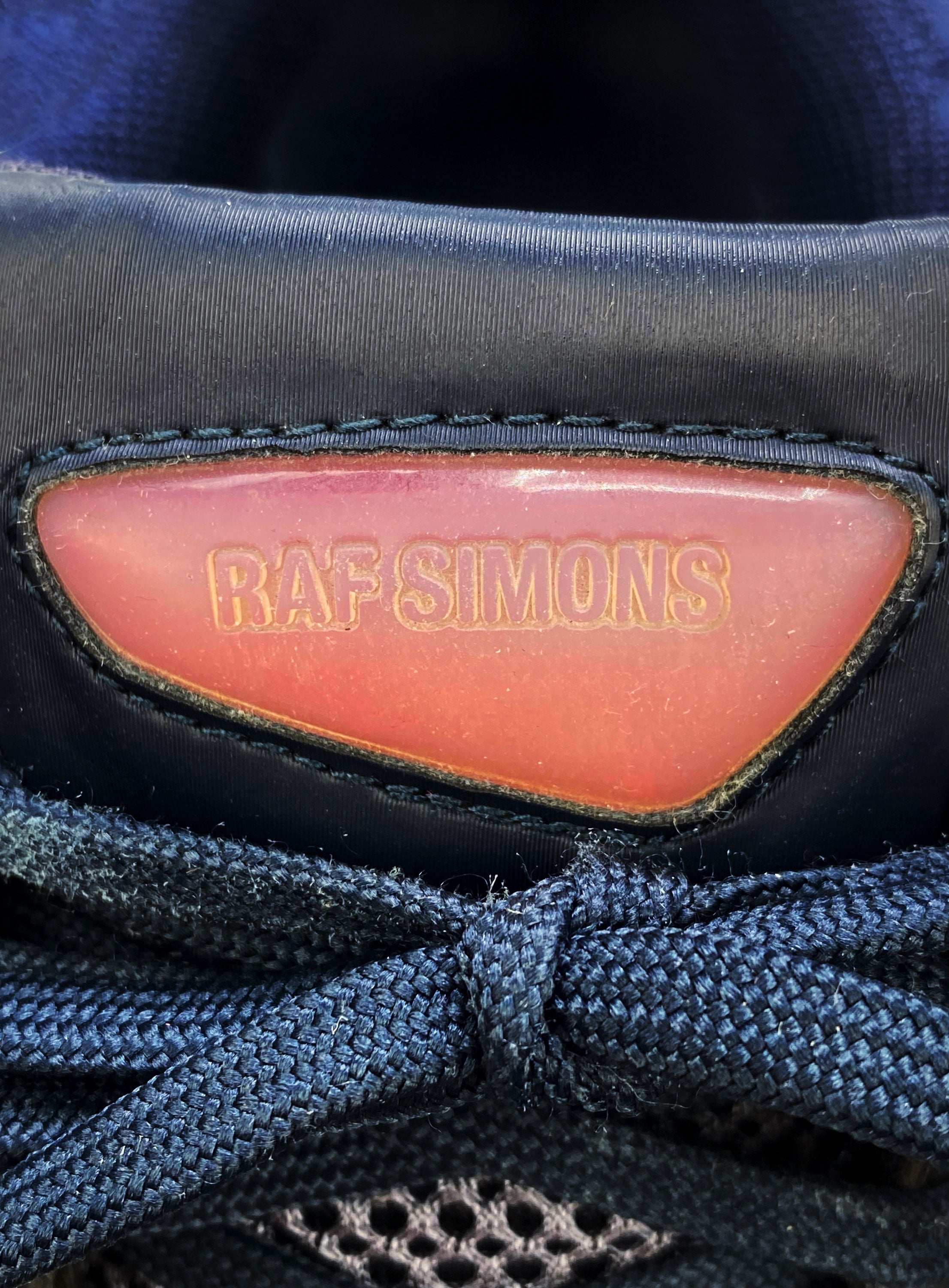 Raf Simons x Adidas Navy Blue Gel Ozweego
