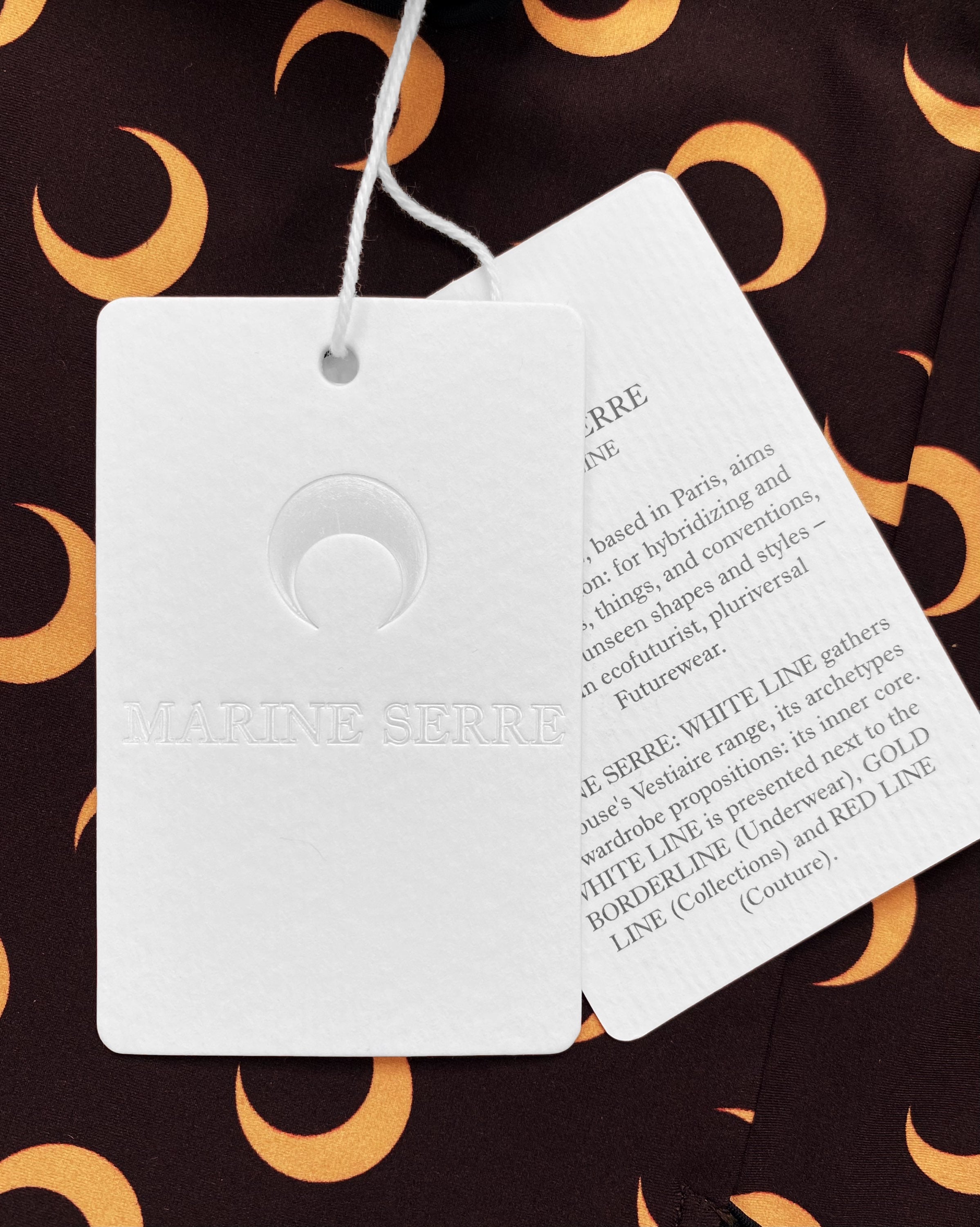 SS22 Marine Serre Monogram Moon Crescent Balaclava