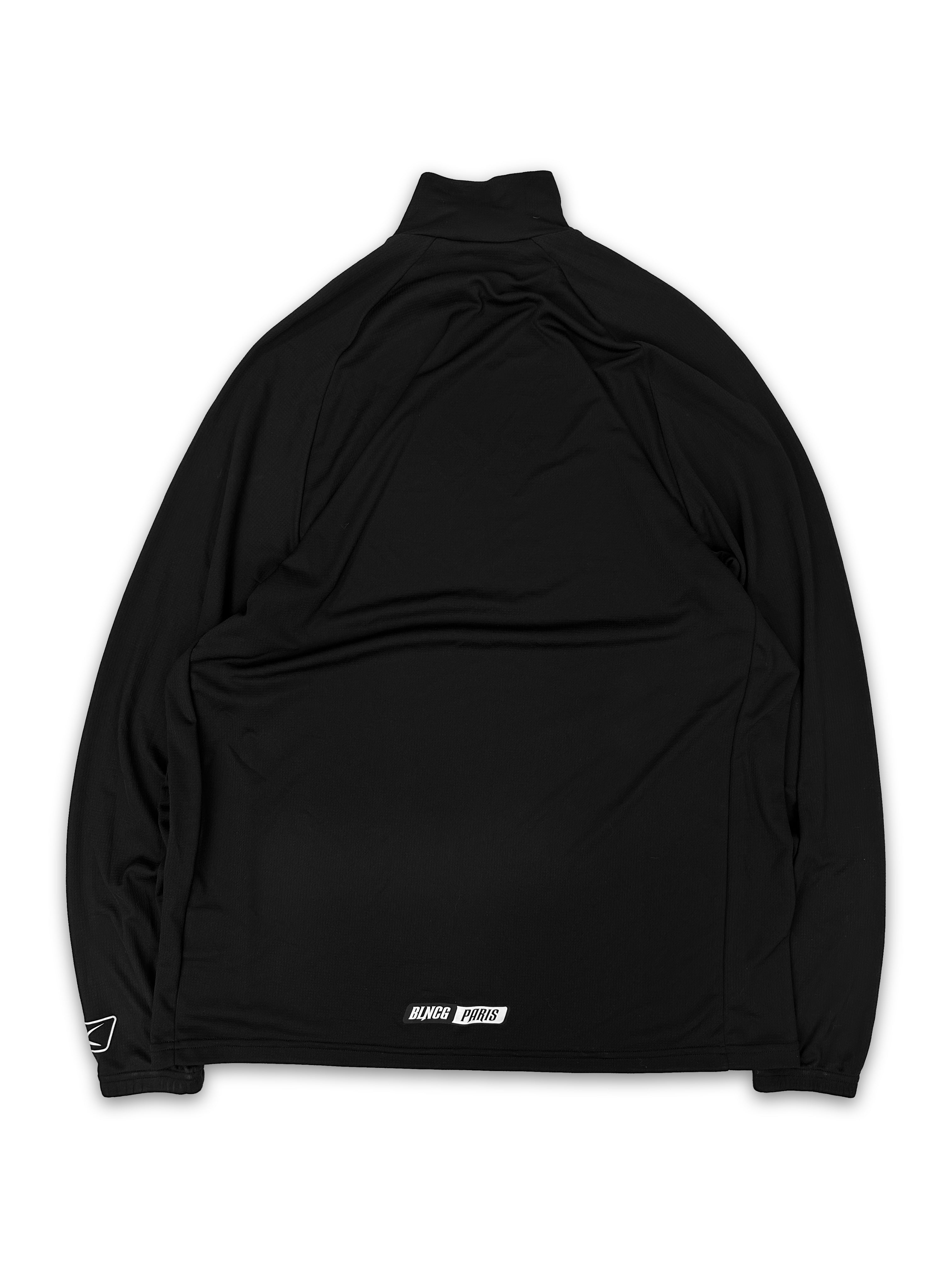AW21 Balenciaga ‘Sporty B’ Logo Activewear Lightweight Turtleneck