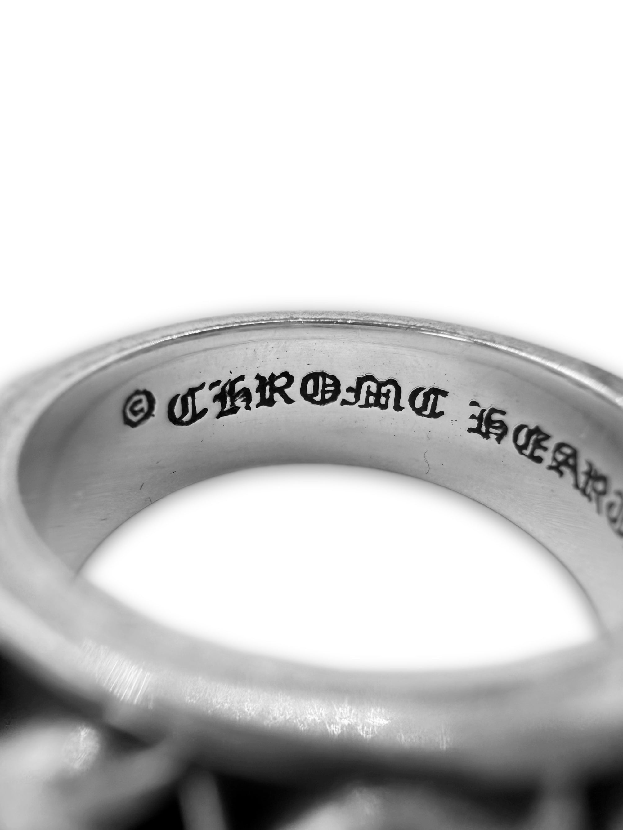 Chrome Hearts ‘Eternity Vine’ .925 Silver Etched Ring
