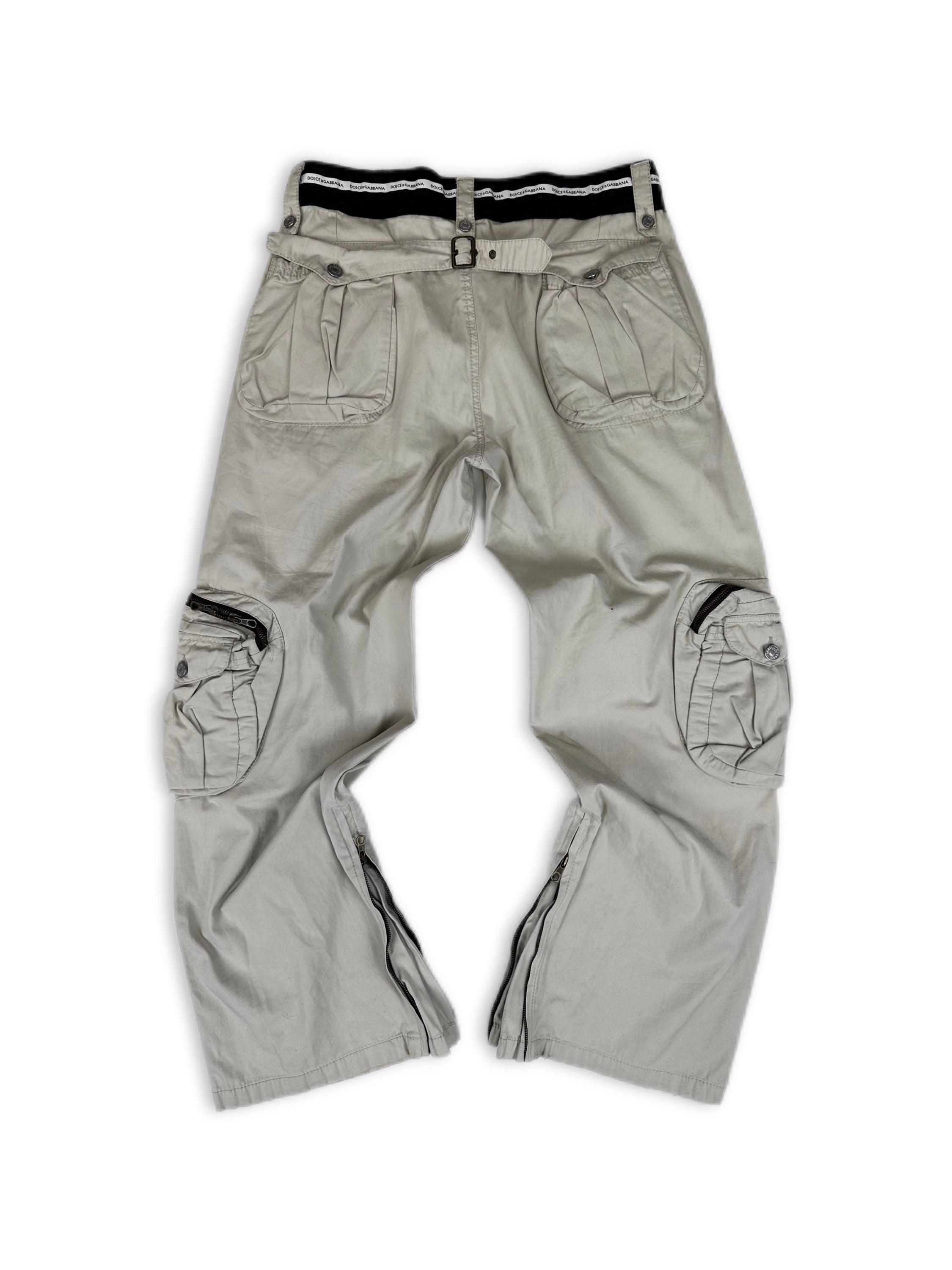 SS05 Dolce &amp; Gabbana ‘Hunting’ Multi Pocket Cargo Pants