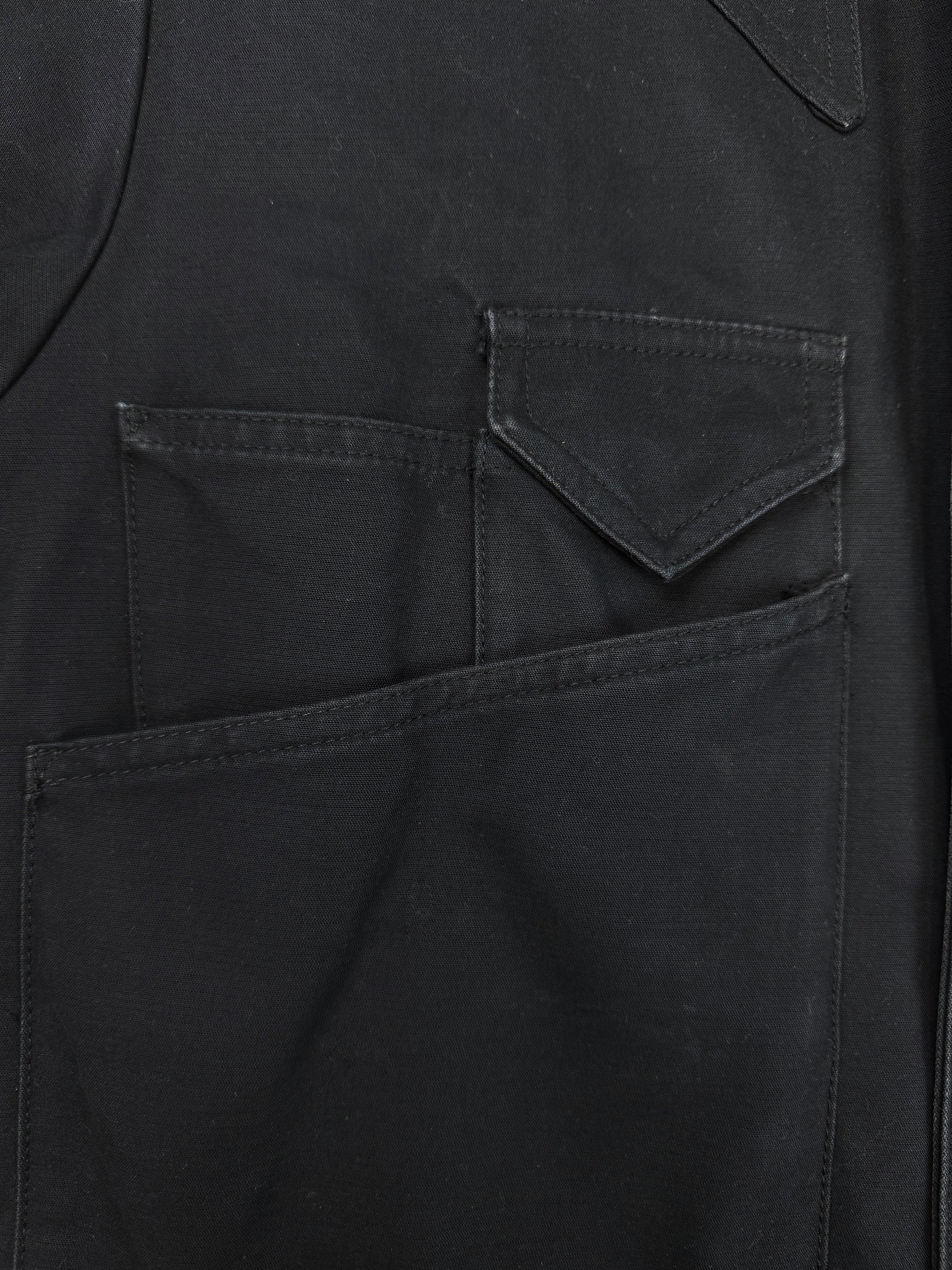 AW04 Raf by Raf Simons ‘Waves’ Sculptural Multi Pocket Work Jacket