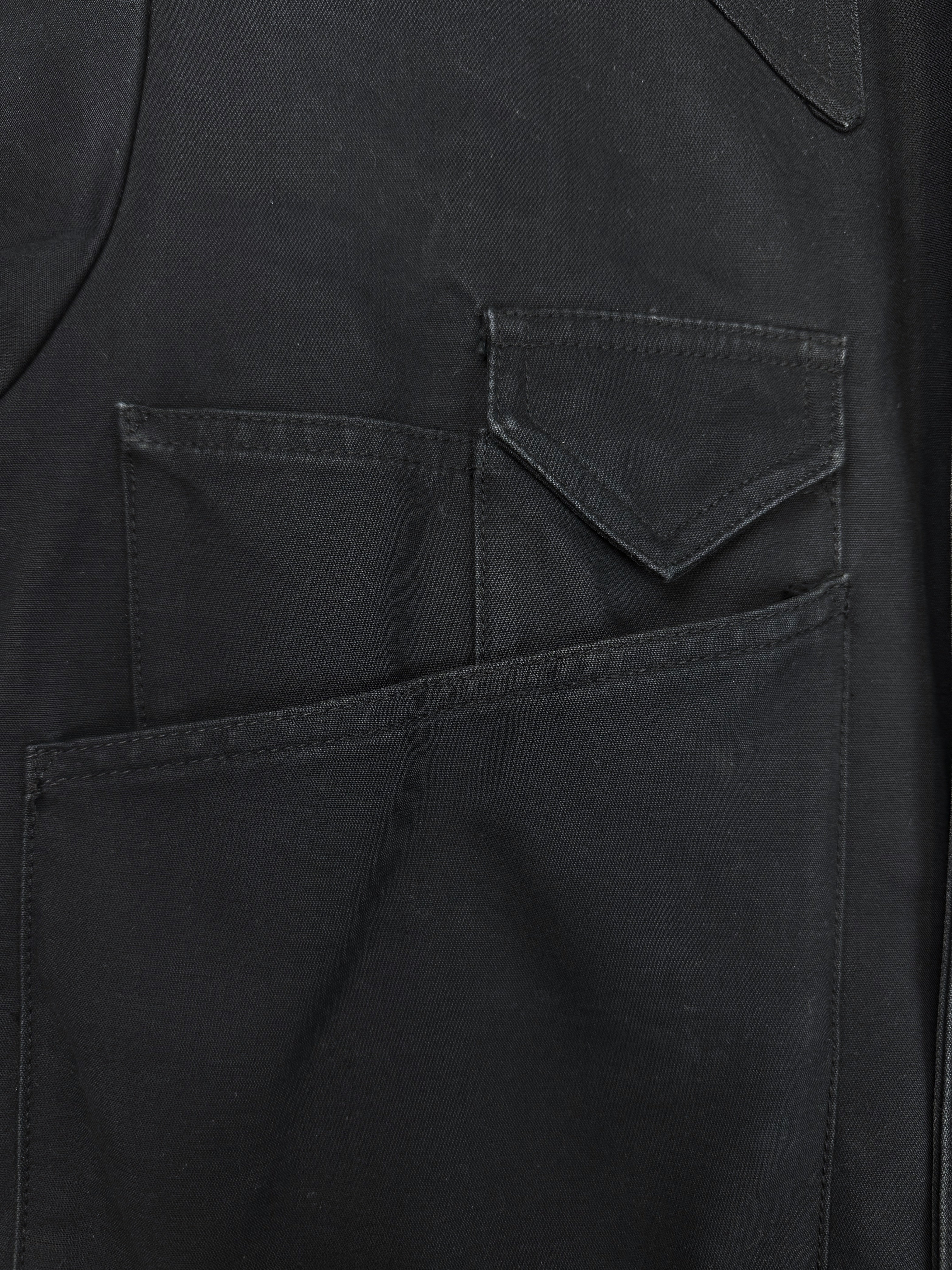 AW04 Raf by Raf Simons ‘Waves’ Sculptural Multi Pocket Work Jacket