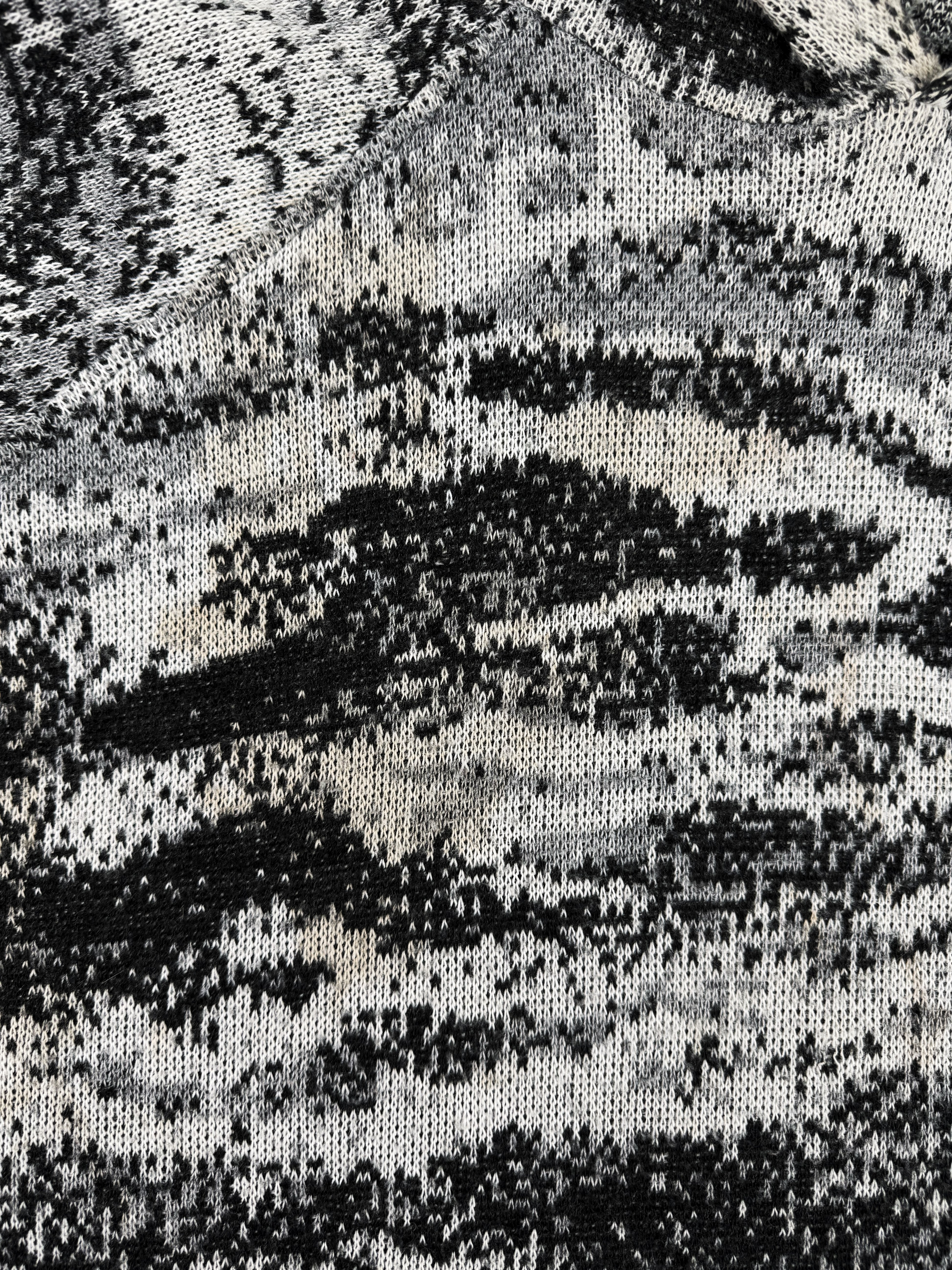 AW02 Raf Simons ‘Virginia Creeper’ Snow Digicamo Raglan OS Hoodie