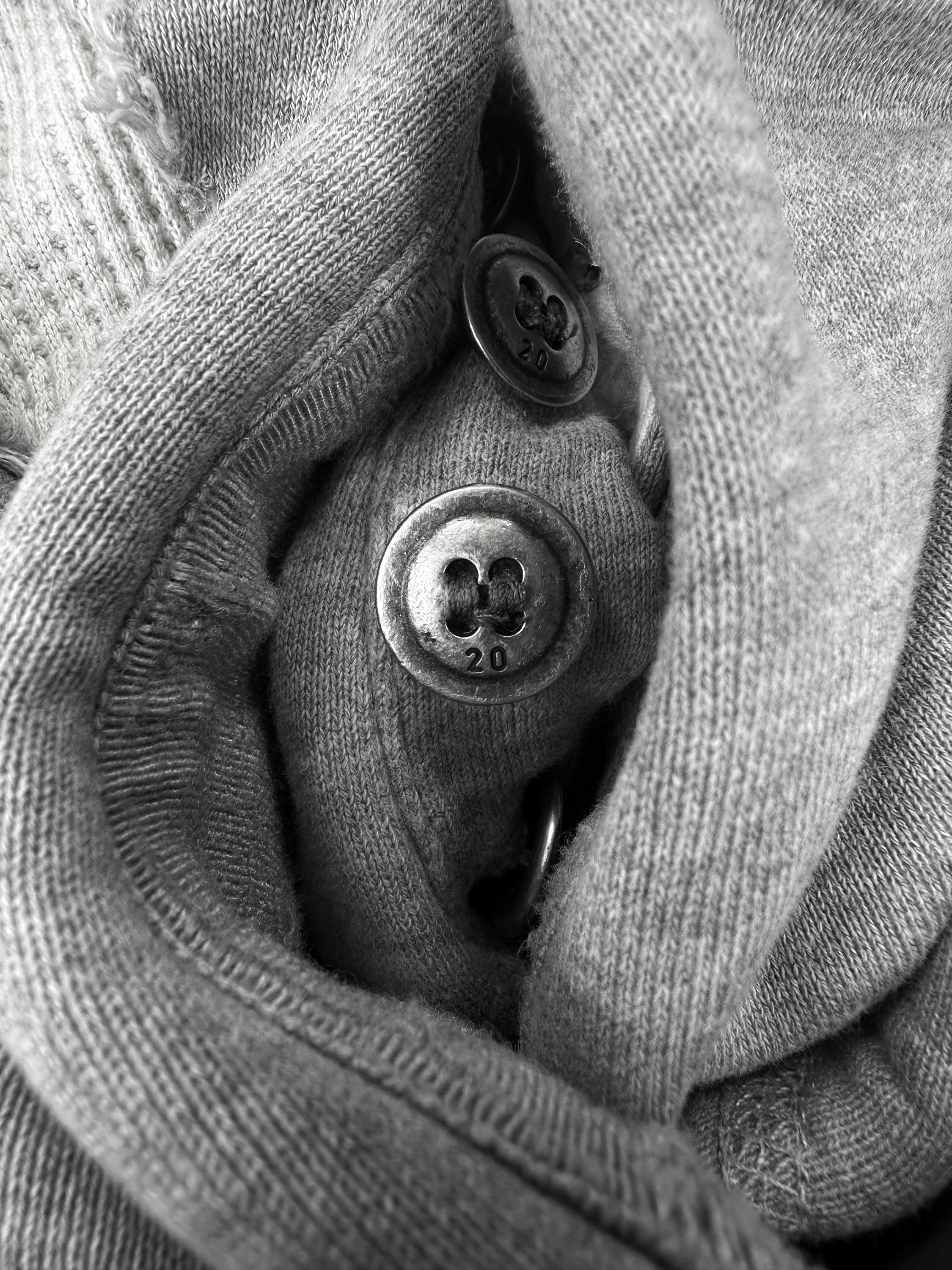 Greg Lauren Distressed Reinforced Heather Grey Sweat Pants