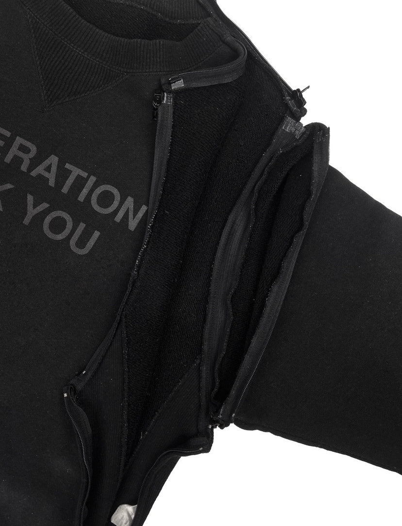 AW99 Undercover Small Parts “Generation Fuck You” Crewneck