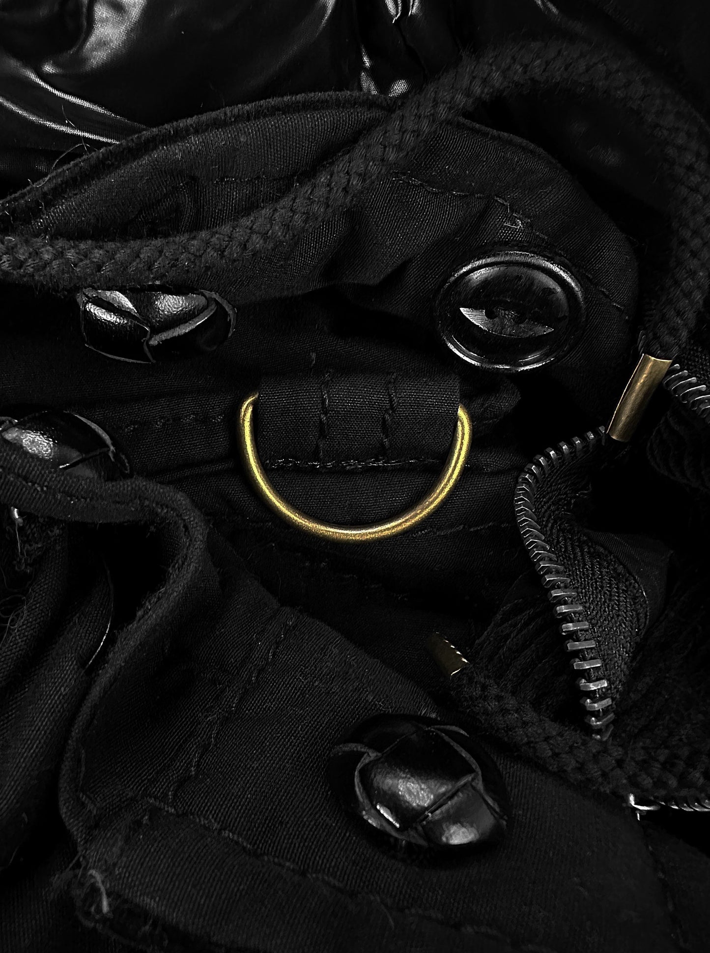 AW08 Number (N)ine ‘Multi Pocket’ My Private Portland Black Cargo Jacket