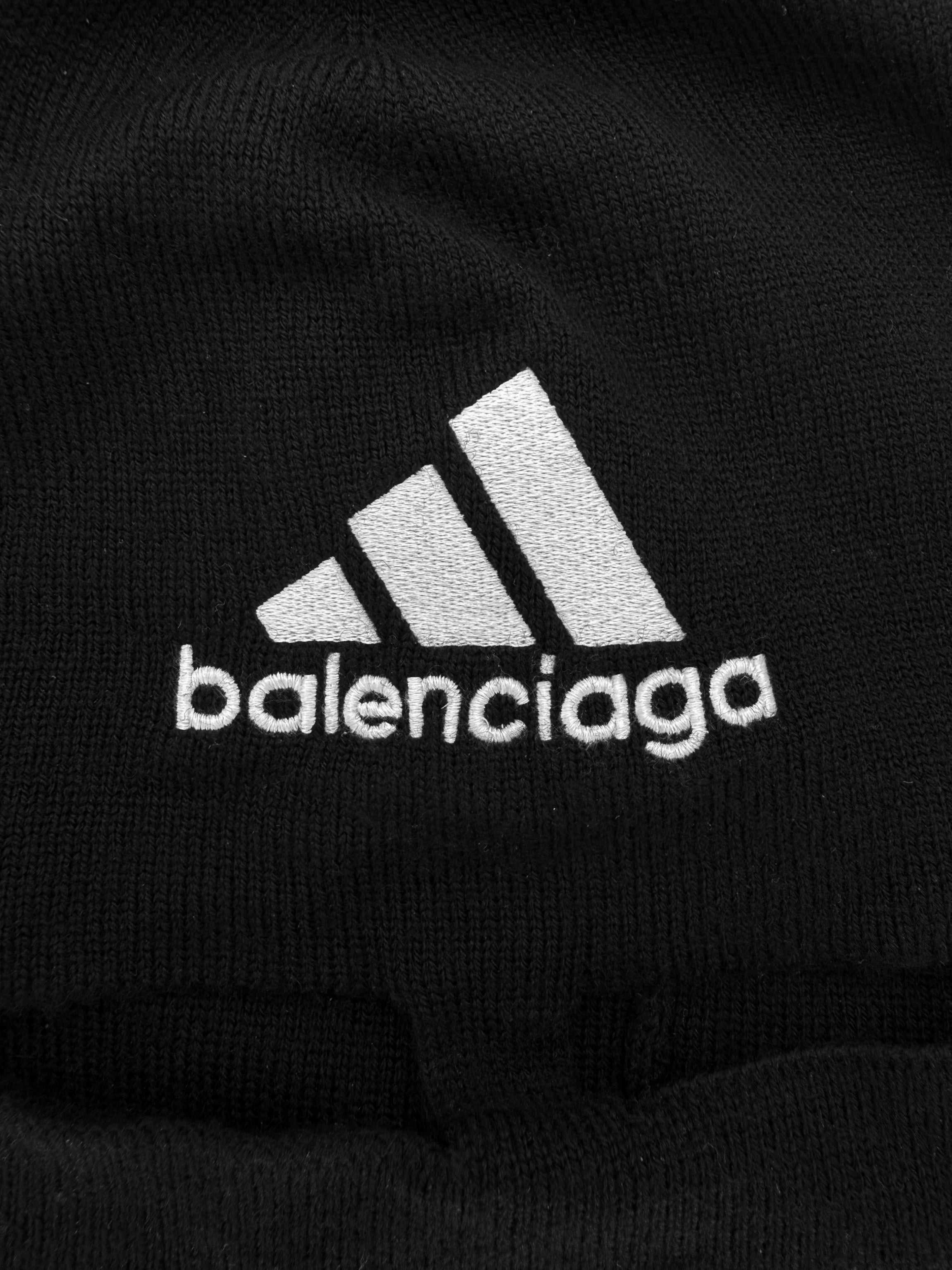 Balenciaga x Adidas Embroidered Logo Balaclava Mask