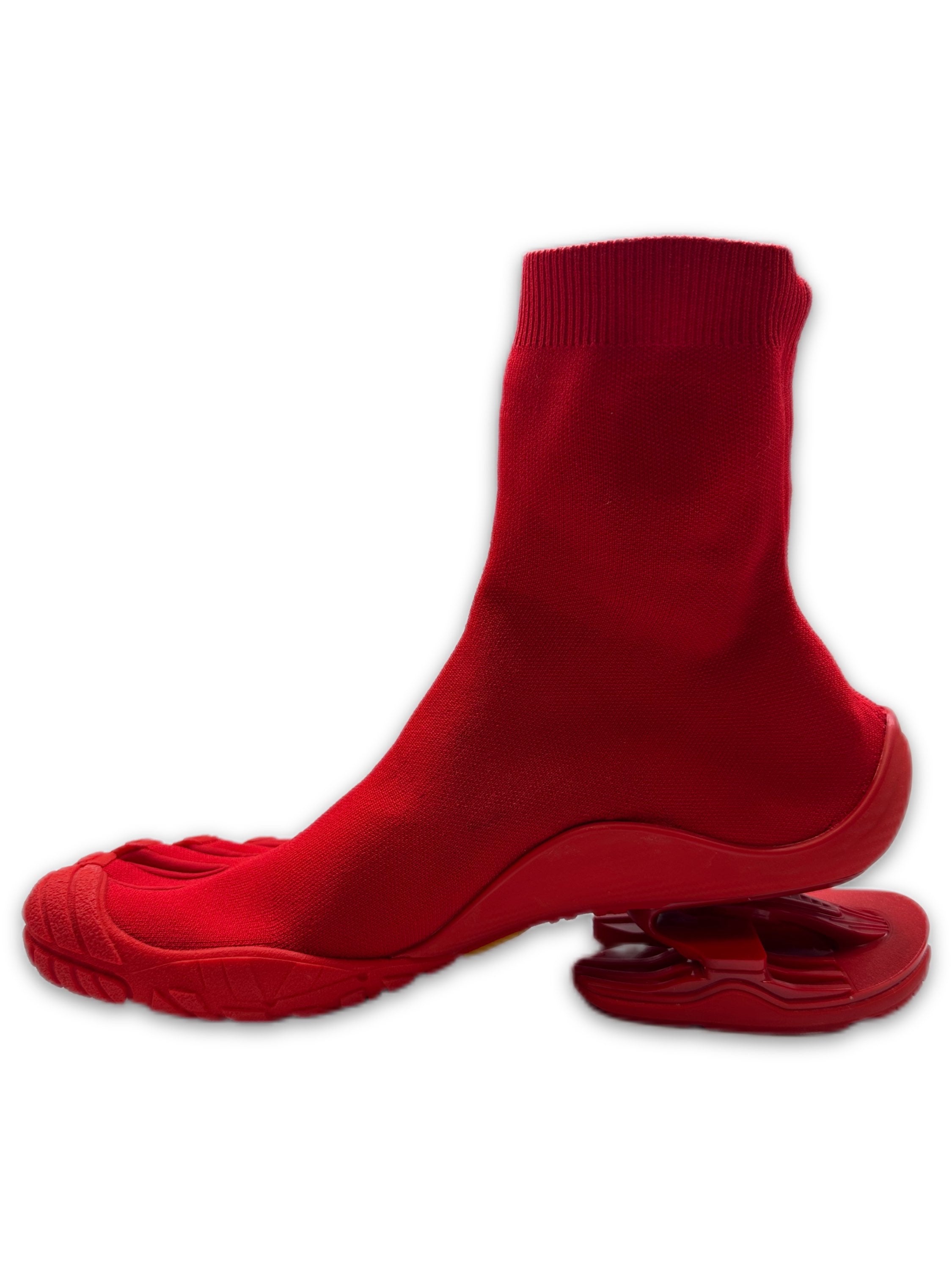 Balenciaga ‘Five Finger’ Gorilla Toe Red Vibram Heel Shoes