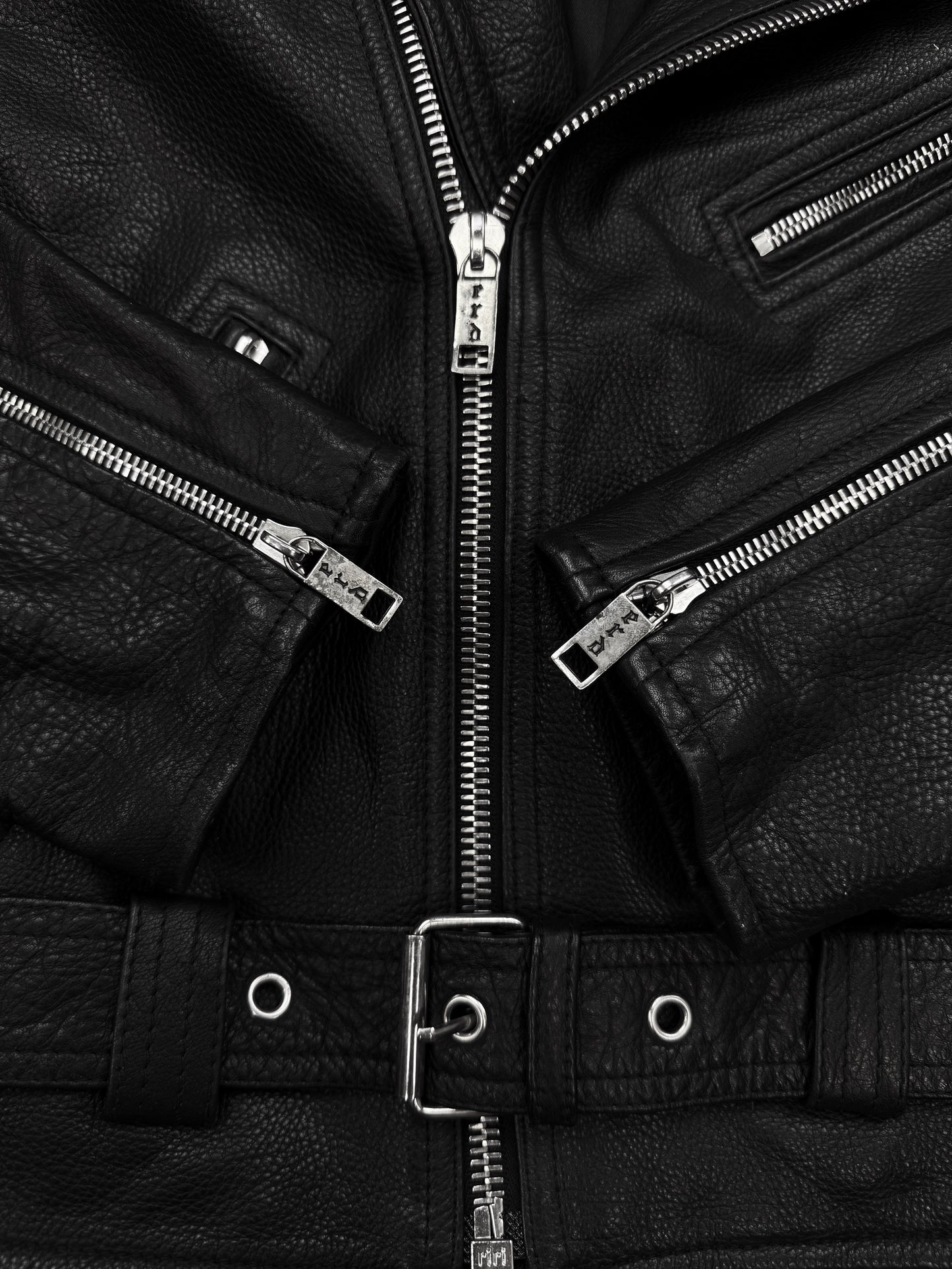 SS15 Enfants Riches Deprimes ‘Stop Having Fun’ 1/15 Hand Painted Leather Jacket