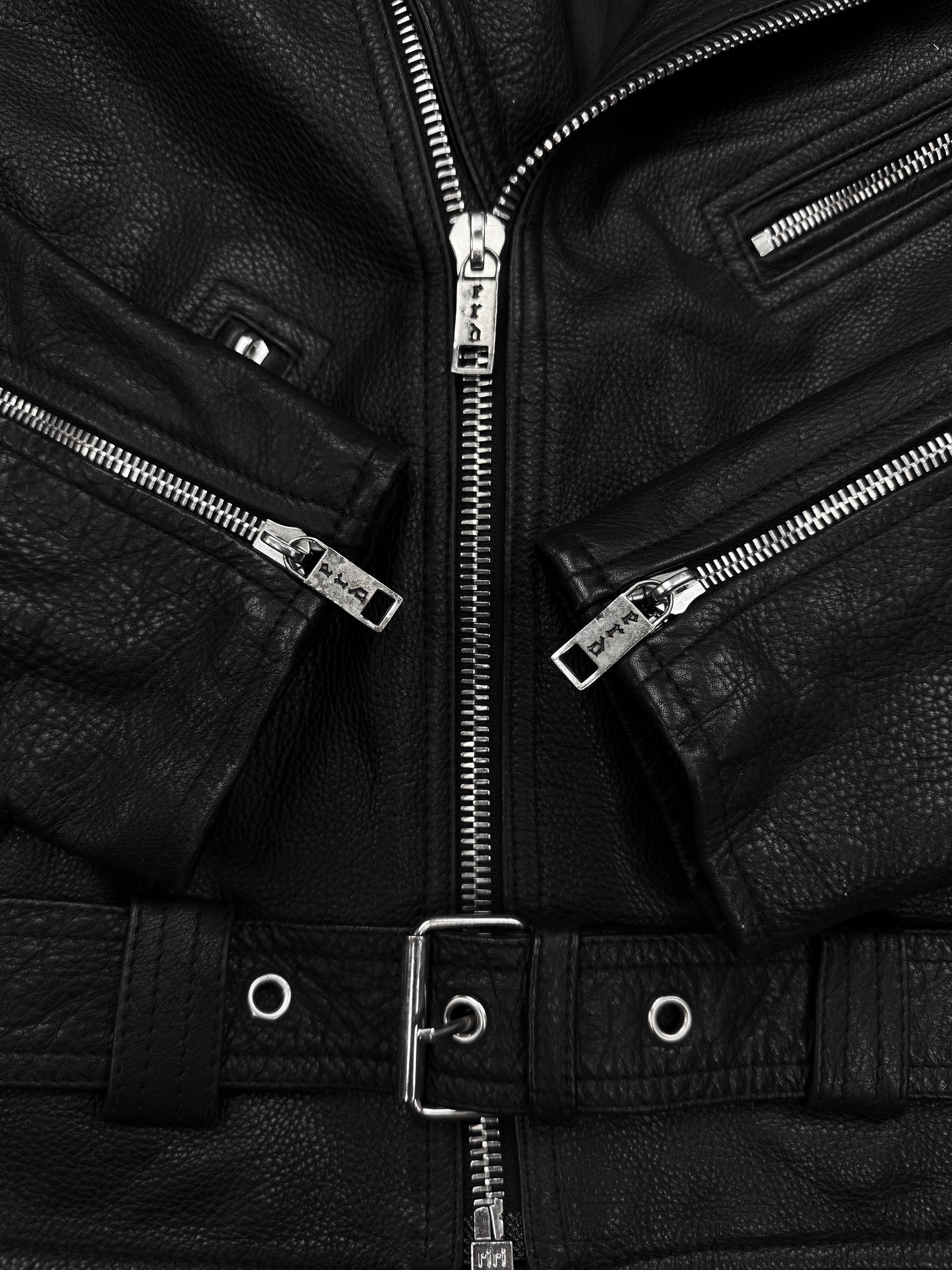 SS15 Enfants Riches Deprimes ‘Stop Having Fun’ 1/15 Hand Painted Leather Jacket