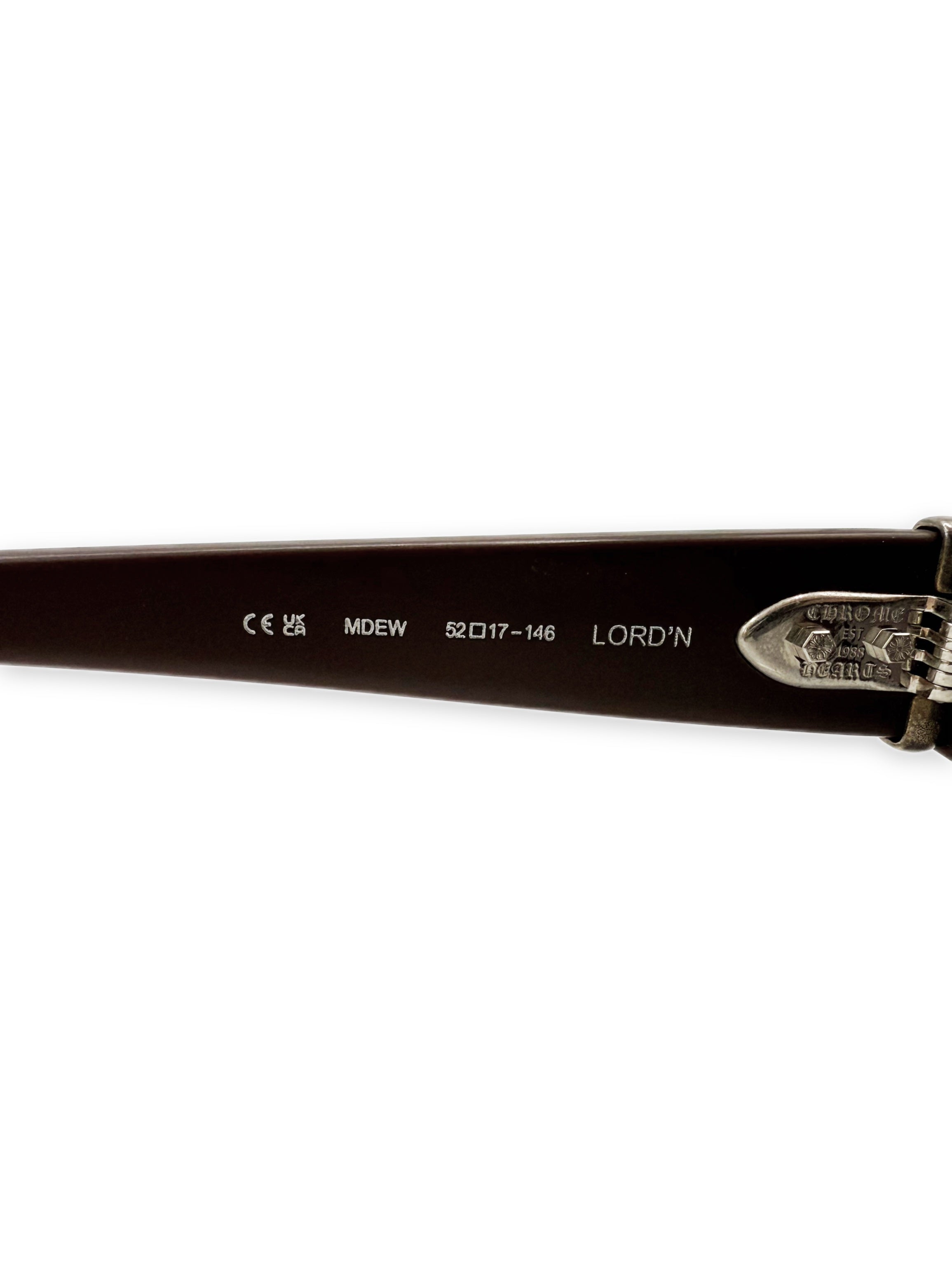Chrome Hearts Mocha Lord’n Oval ‘Fuck You’ Sunglasses