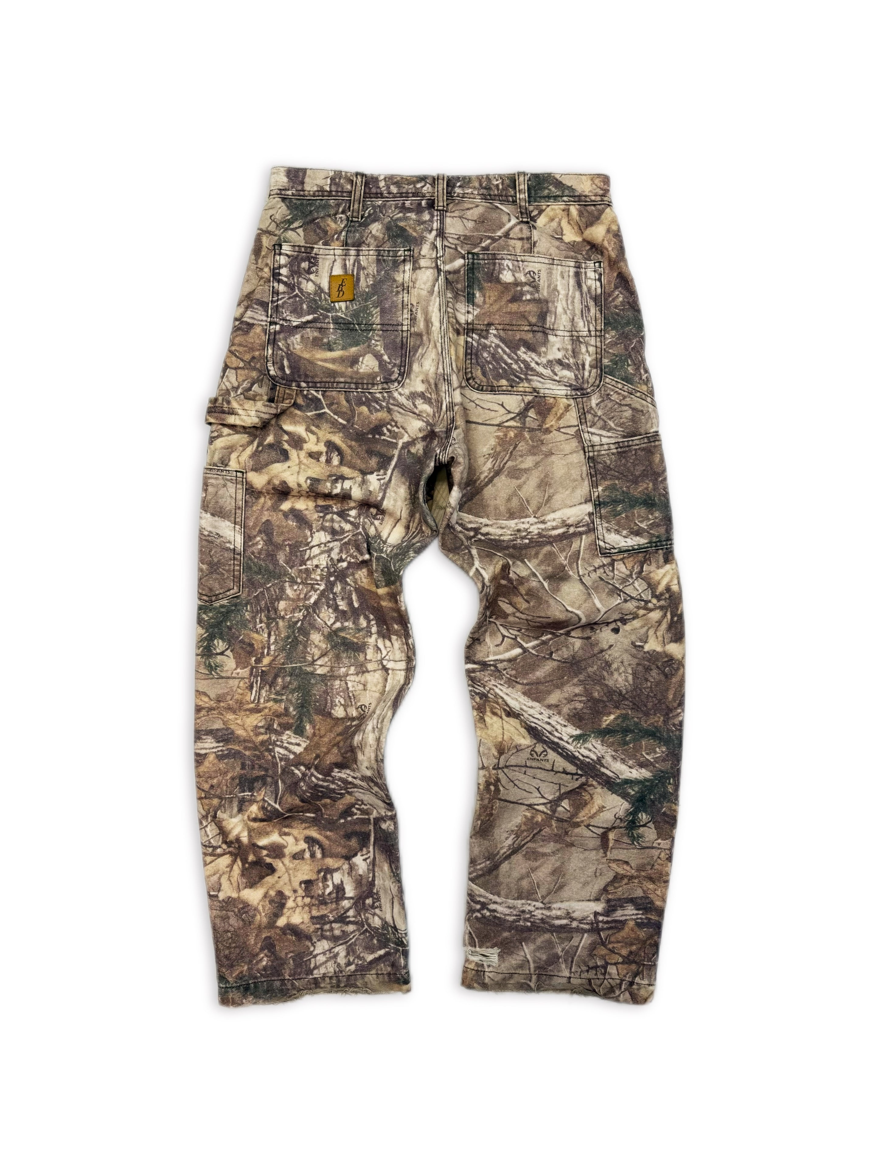 AW23 Enfants Riches Deprimes ‘Real Tree’ Camouflage Carpenter Pants