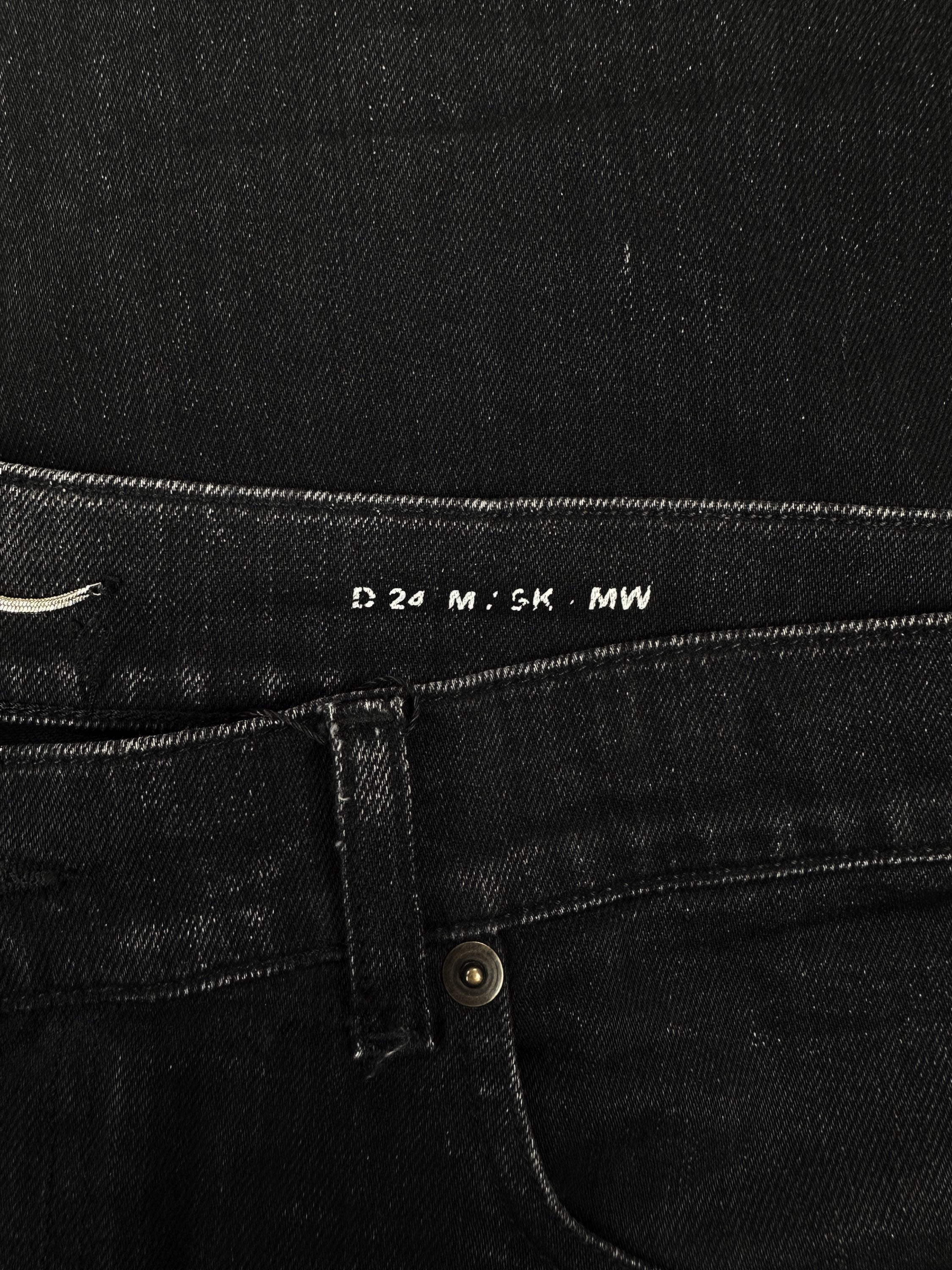 Saint Laurent Paris D24 Black Slim Cut Denim