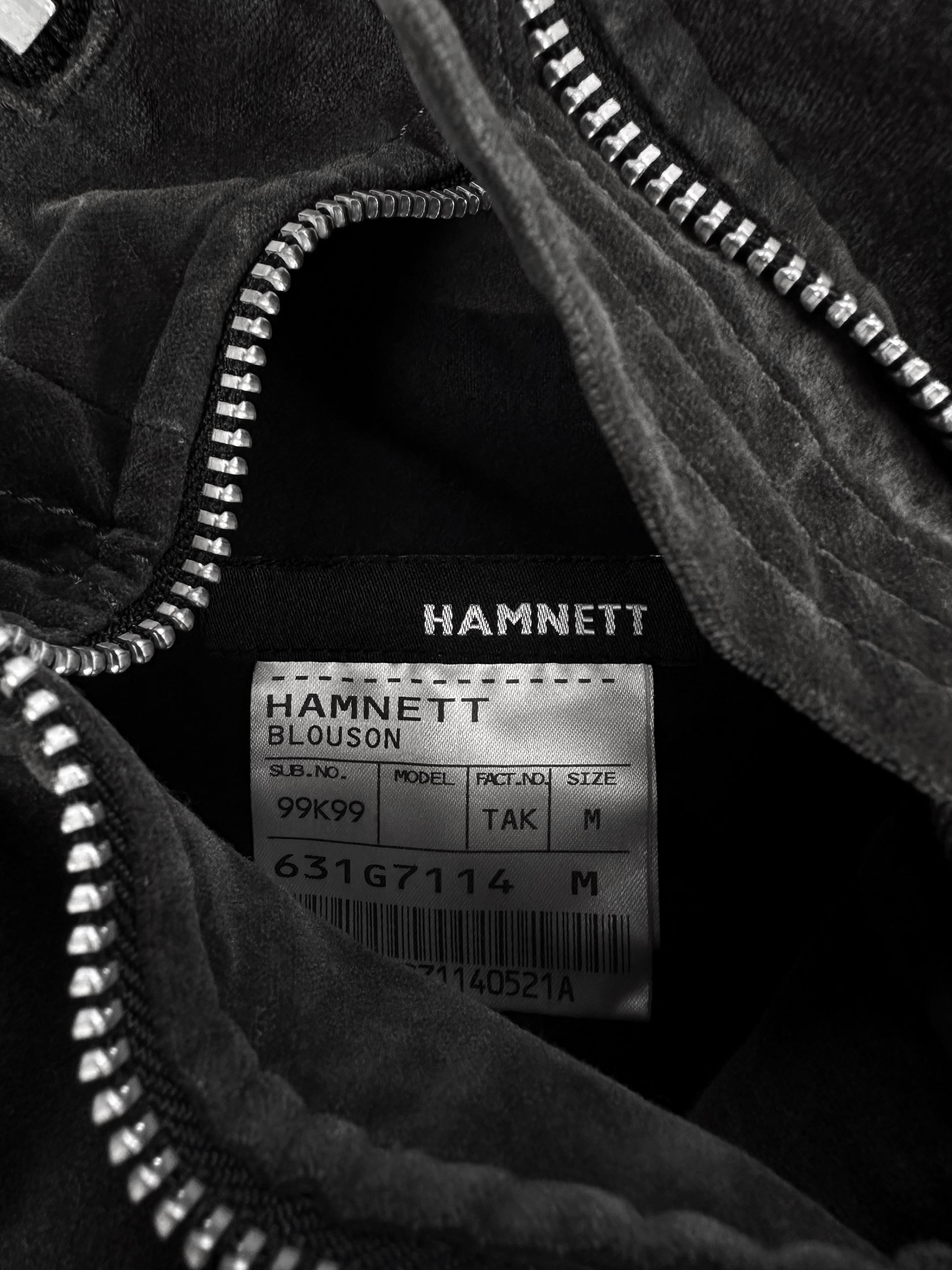 Katharine Hamnett Suede Multi-zip Ash Biker Jacket