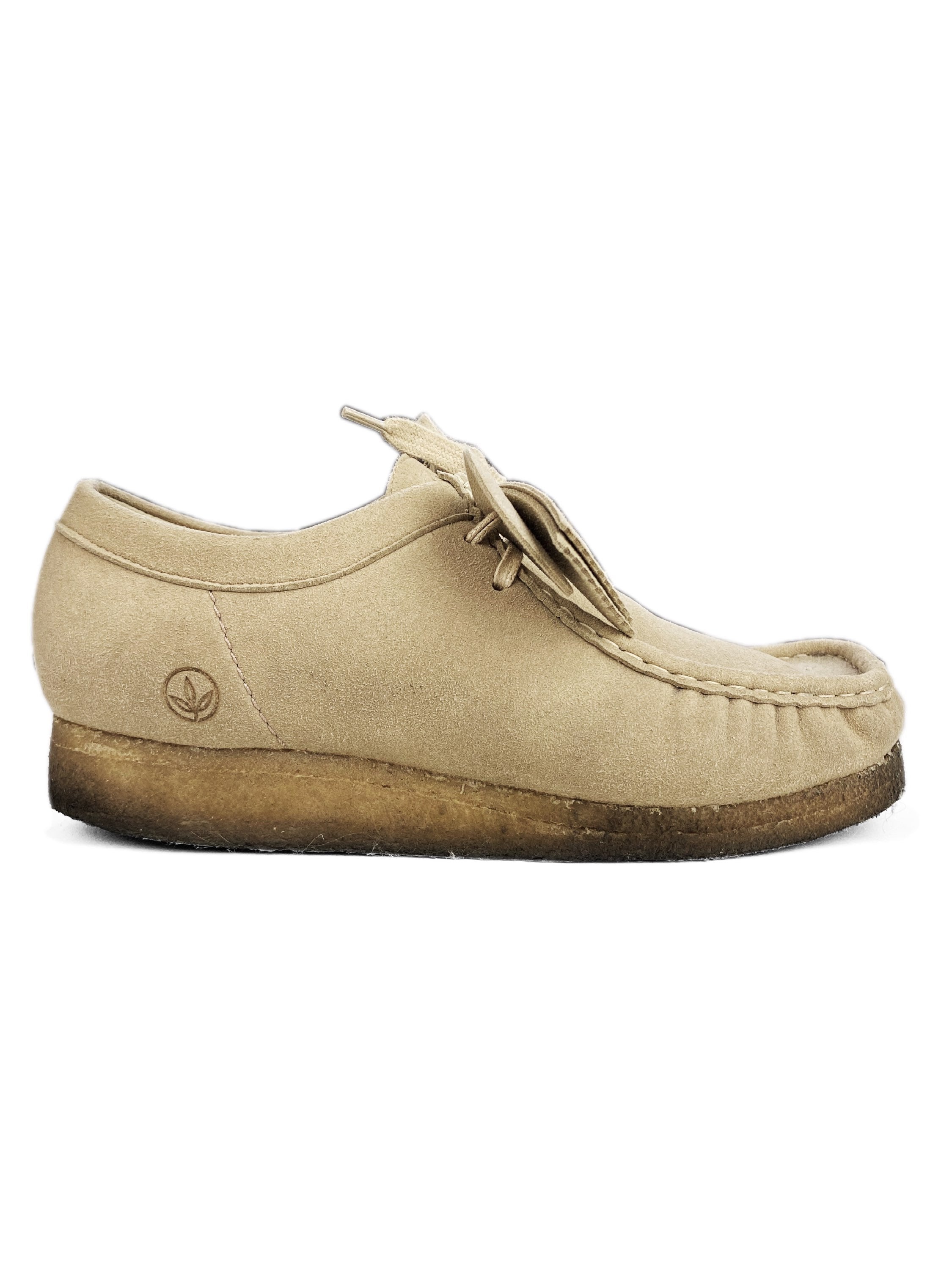 Clarks ‘Wallabee’s’ Suede Vegan Leather Tan Lows