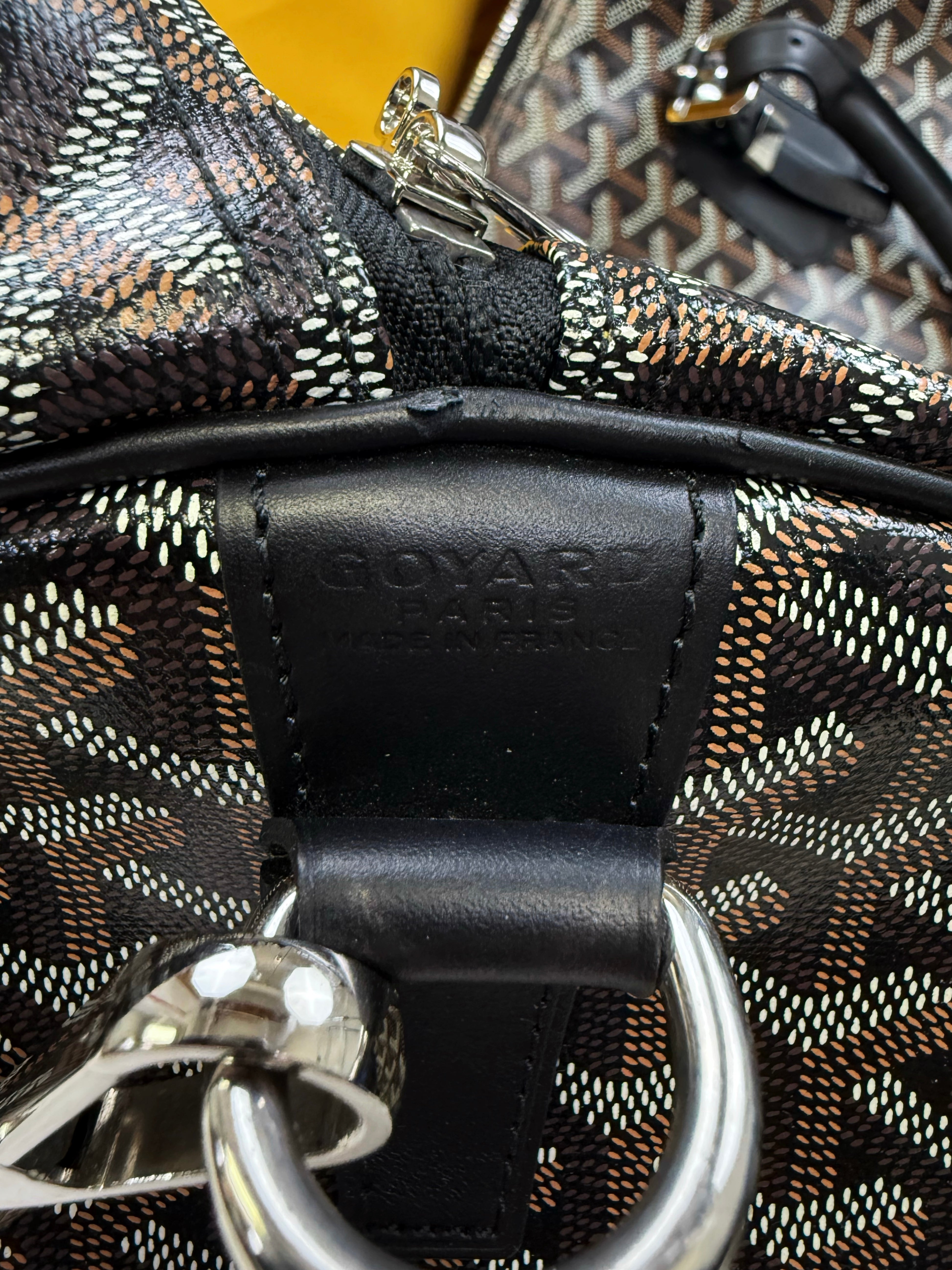 Goyard Croisiere 50 Goyardine Leather Duffle Bag