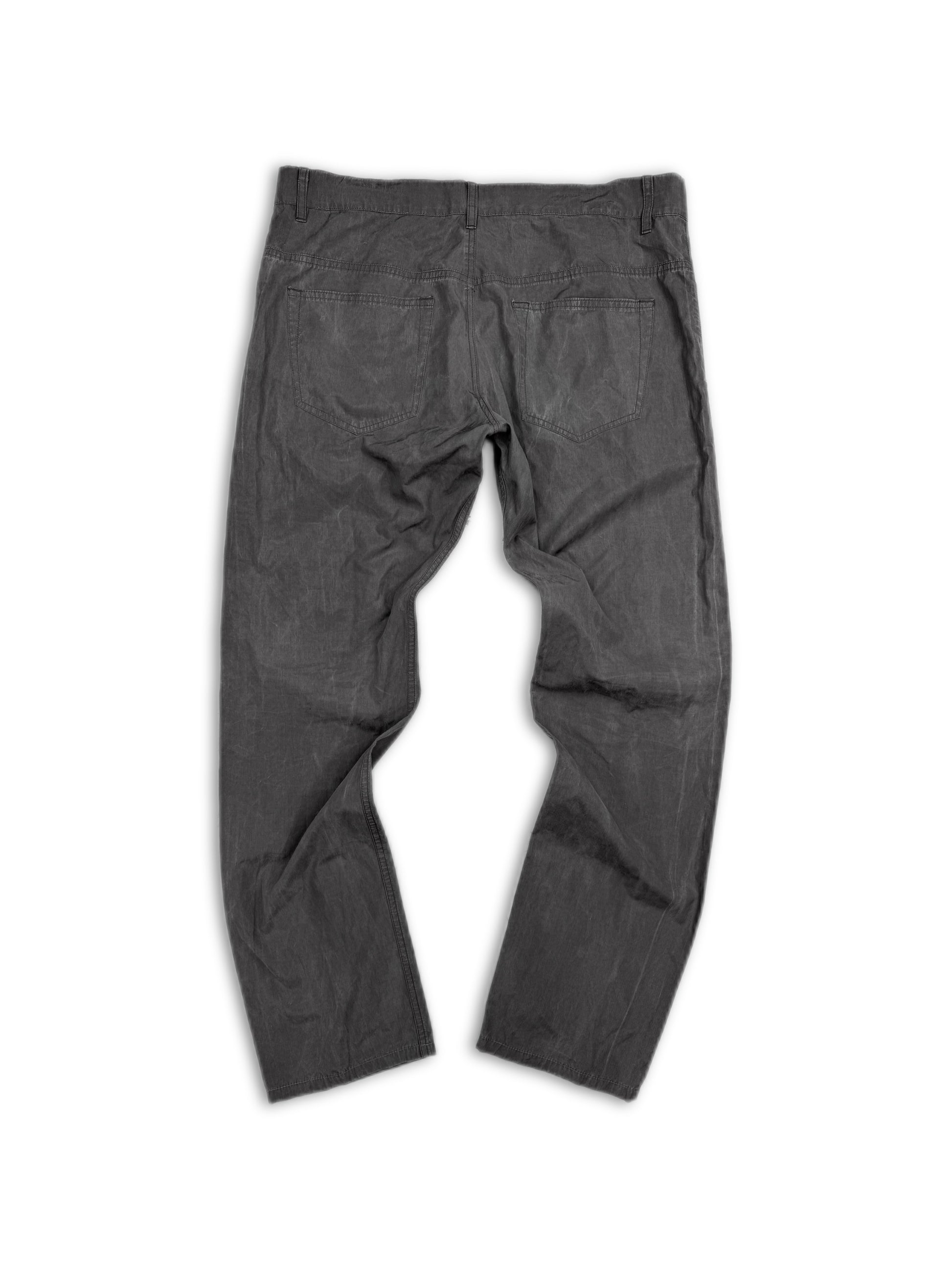 Rick Owens Olmar &amp; Mirta Era Grey Boot Cut Pants