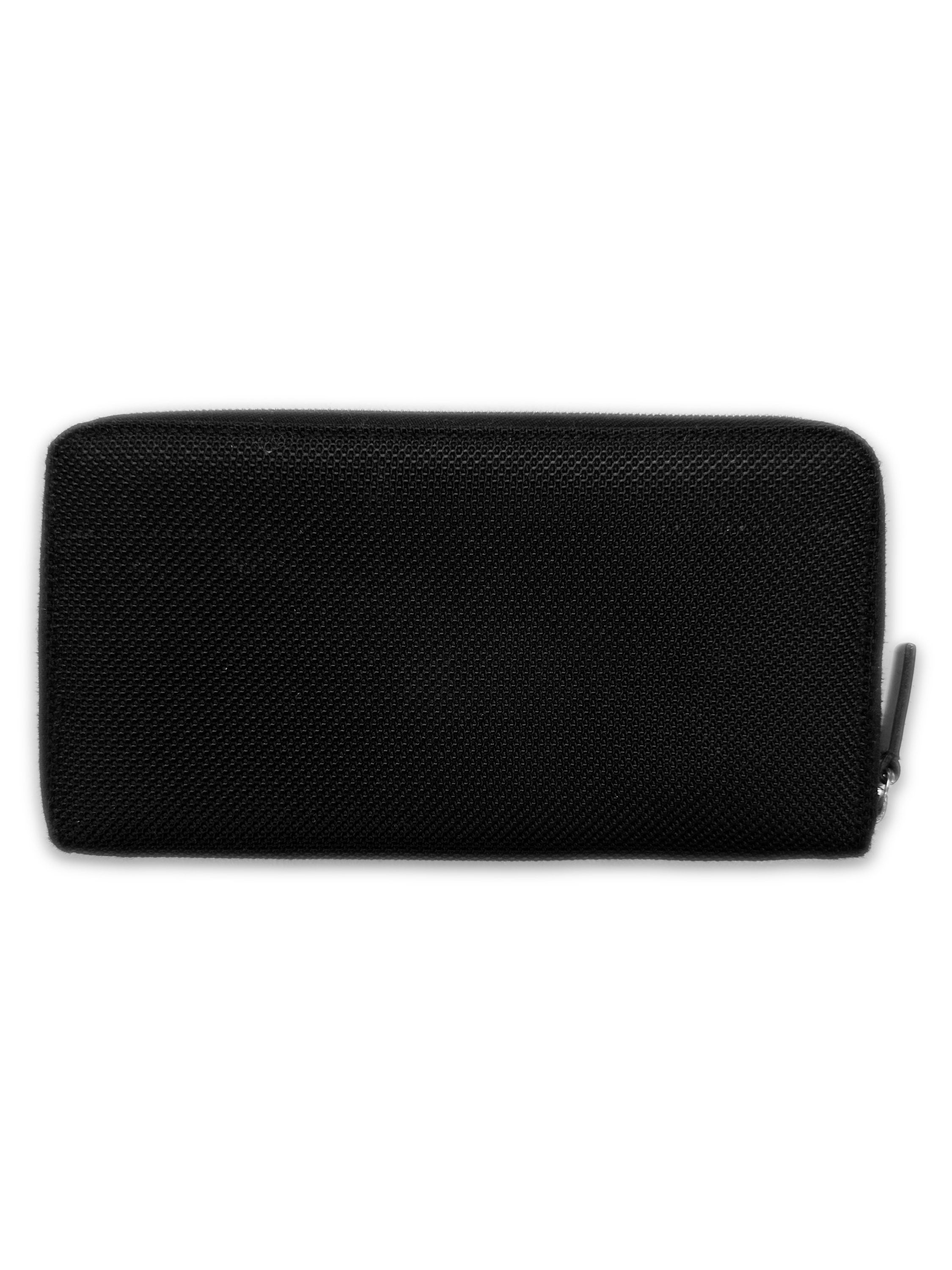 00s Celine Paris Black Patent Leather Long Wallet