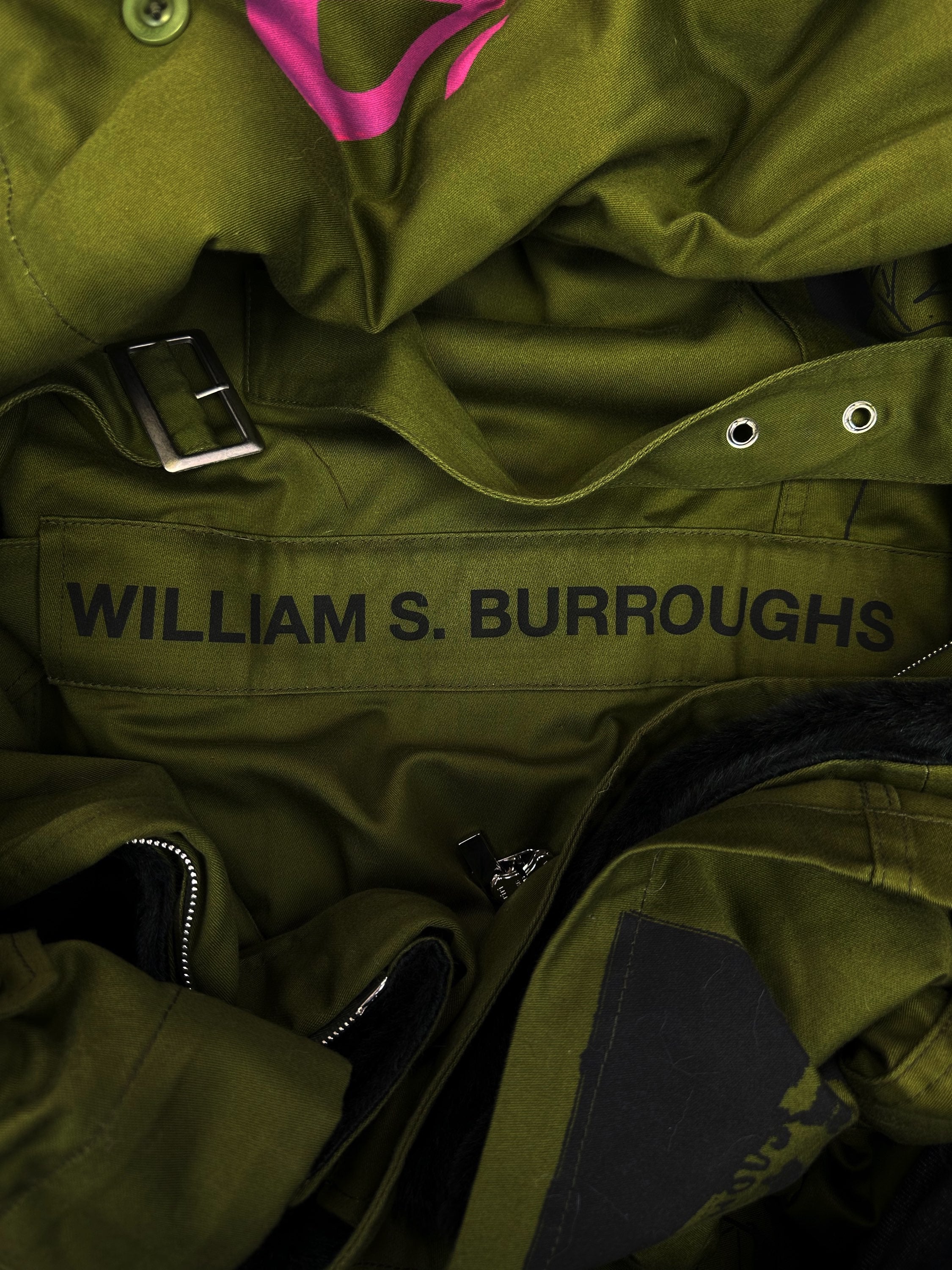 SS23 Enfants Riches Deprimes ‘William S. Burroughs’ Military Parka