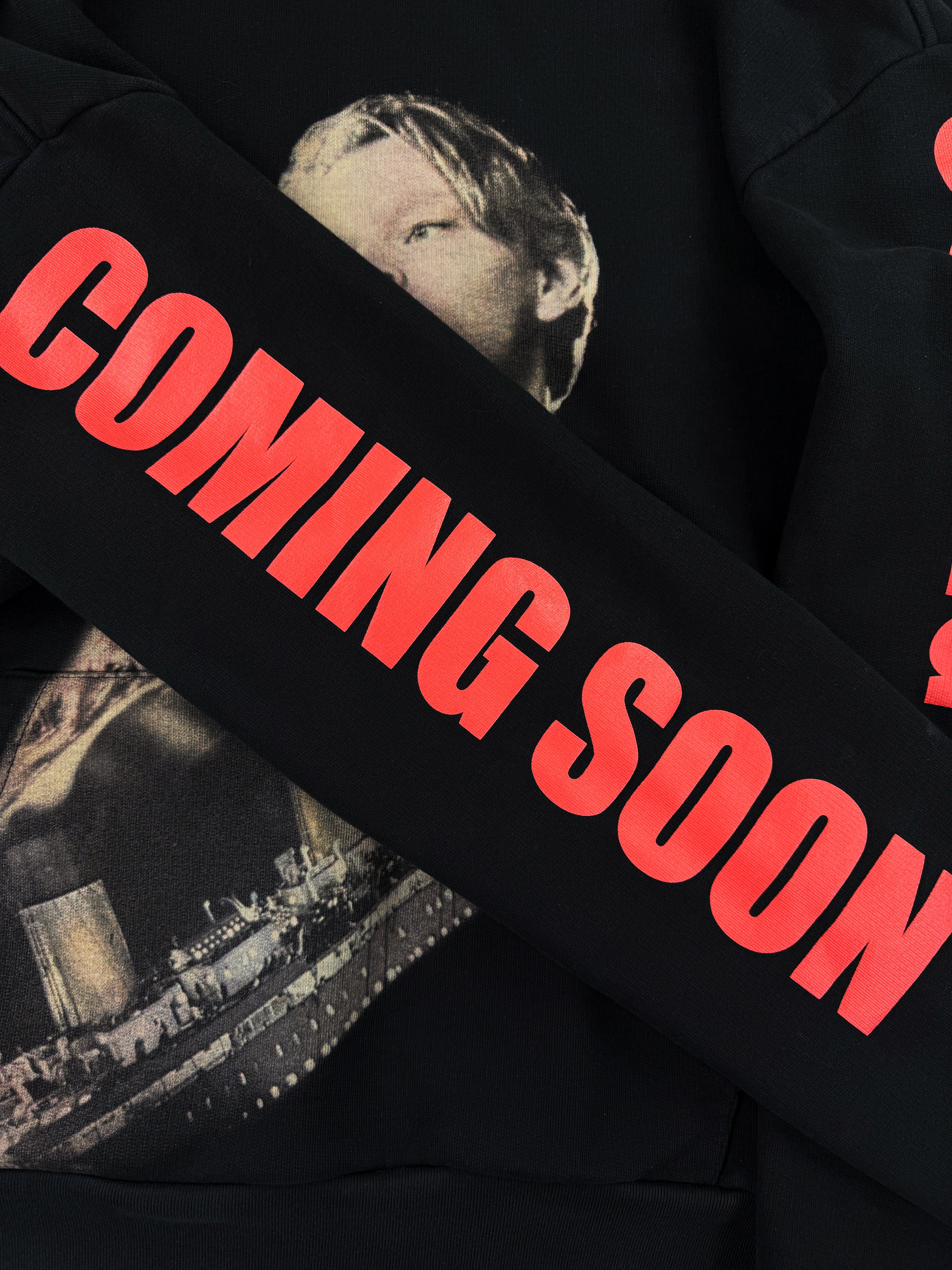 SS16 Vetements ‘Titanic’ Coming Soon OG Black Heavy Weight Hoodie
