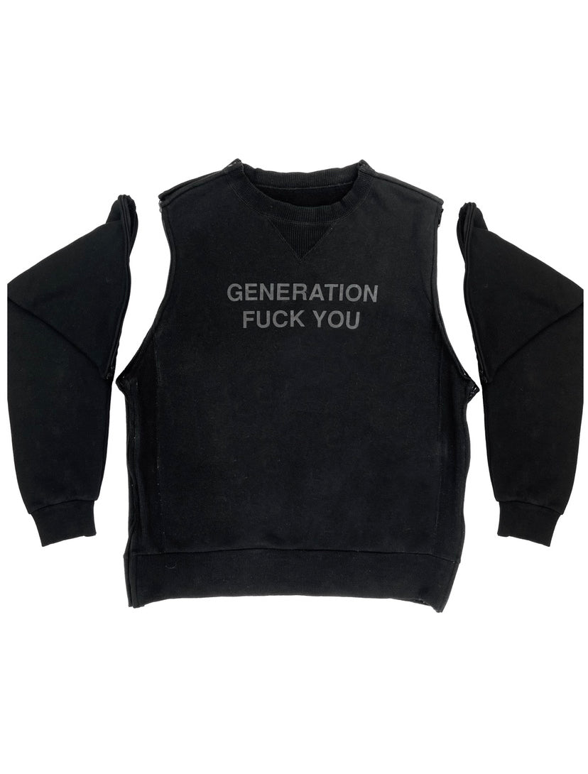 AW99 Undercover Small Parts “Generation Fuck You” Crewneck
