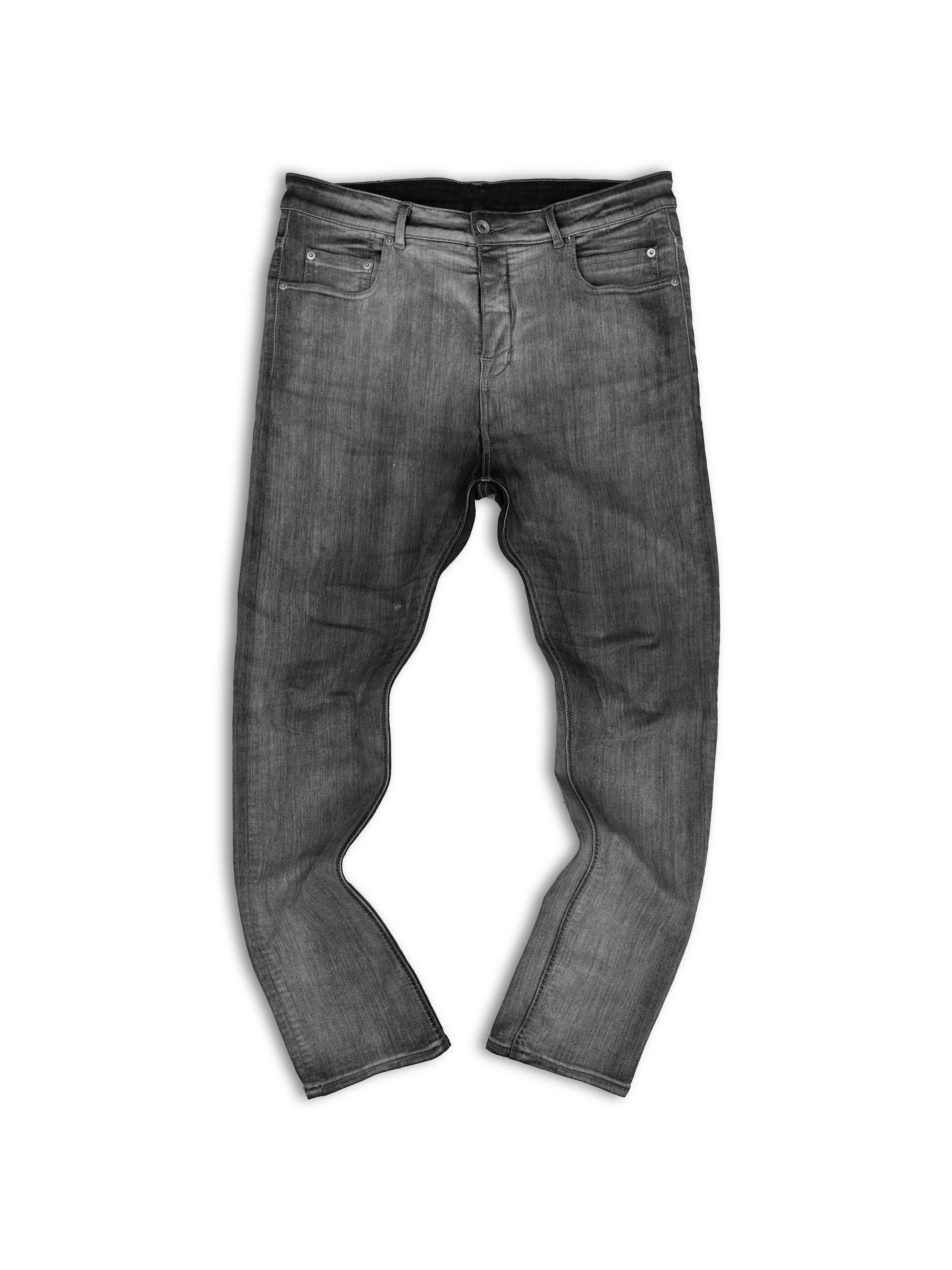 Rick Owens Mineral Wash ‘Detroit’ Cut Denim