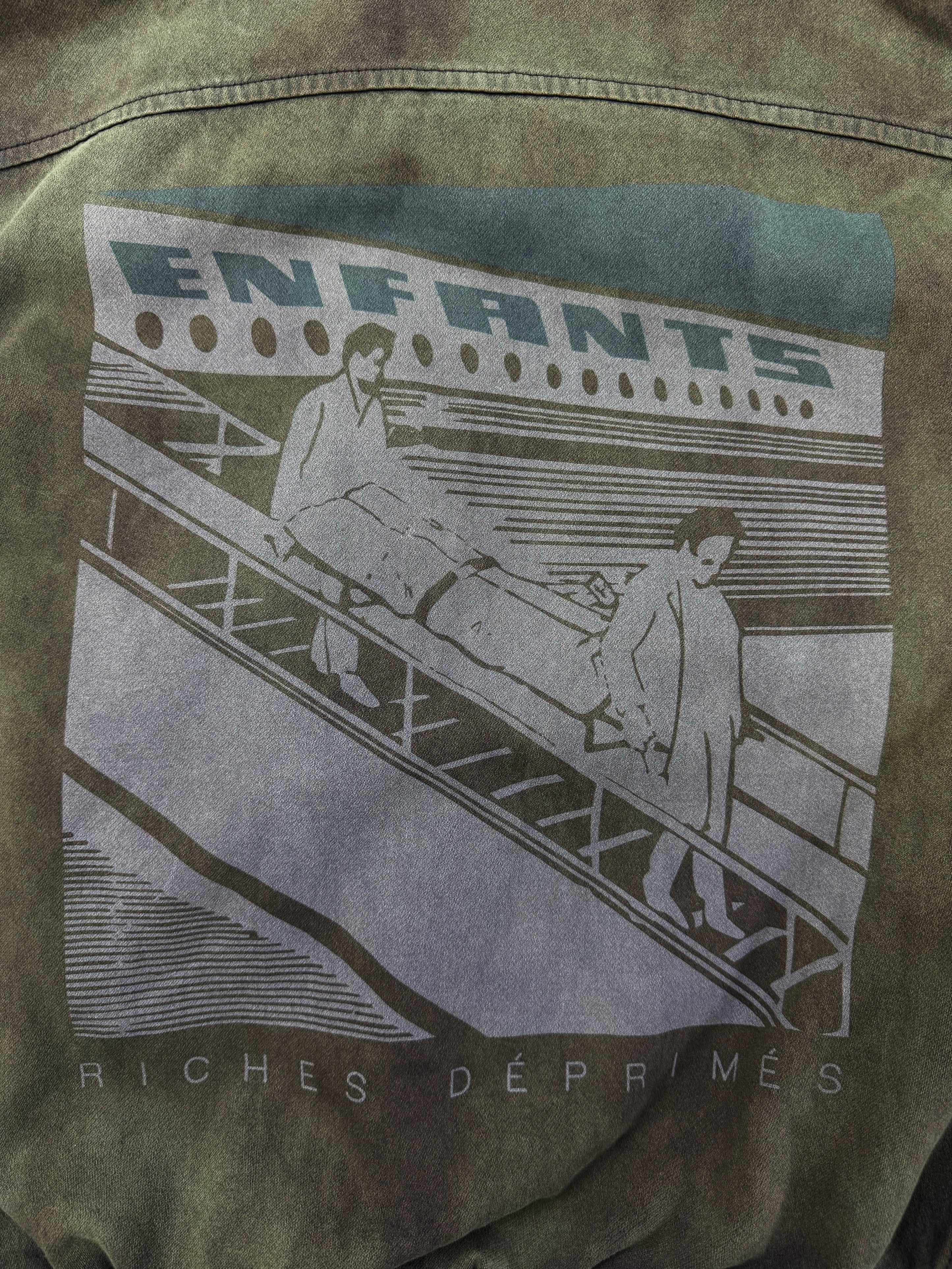 AW24 Enfants Riches Deprimes ‘Flight’ Dirt Wash Work Jacket