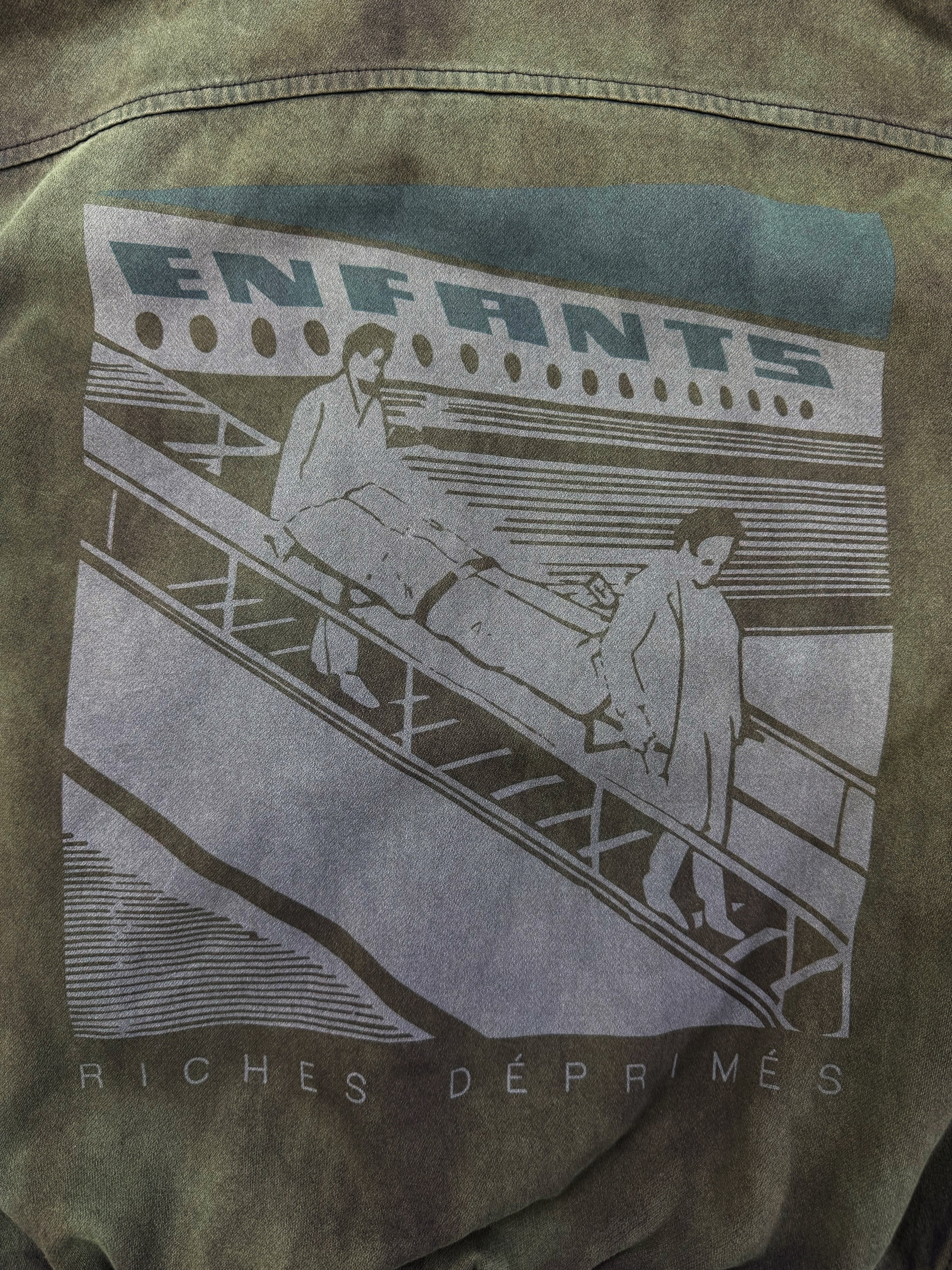 AW24 Enfants Riches Deprimes ‘Flight’ Dirt Wash Work Jacket