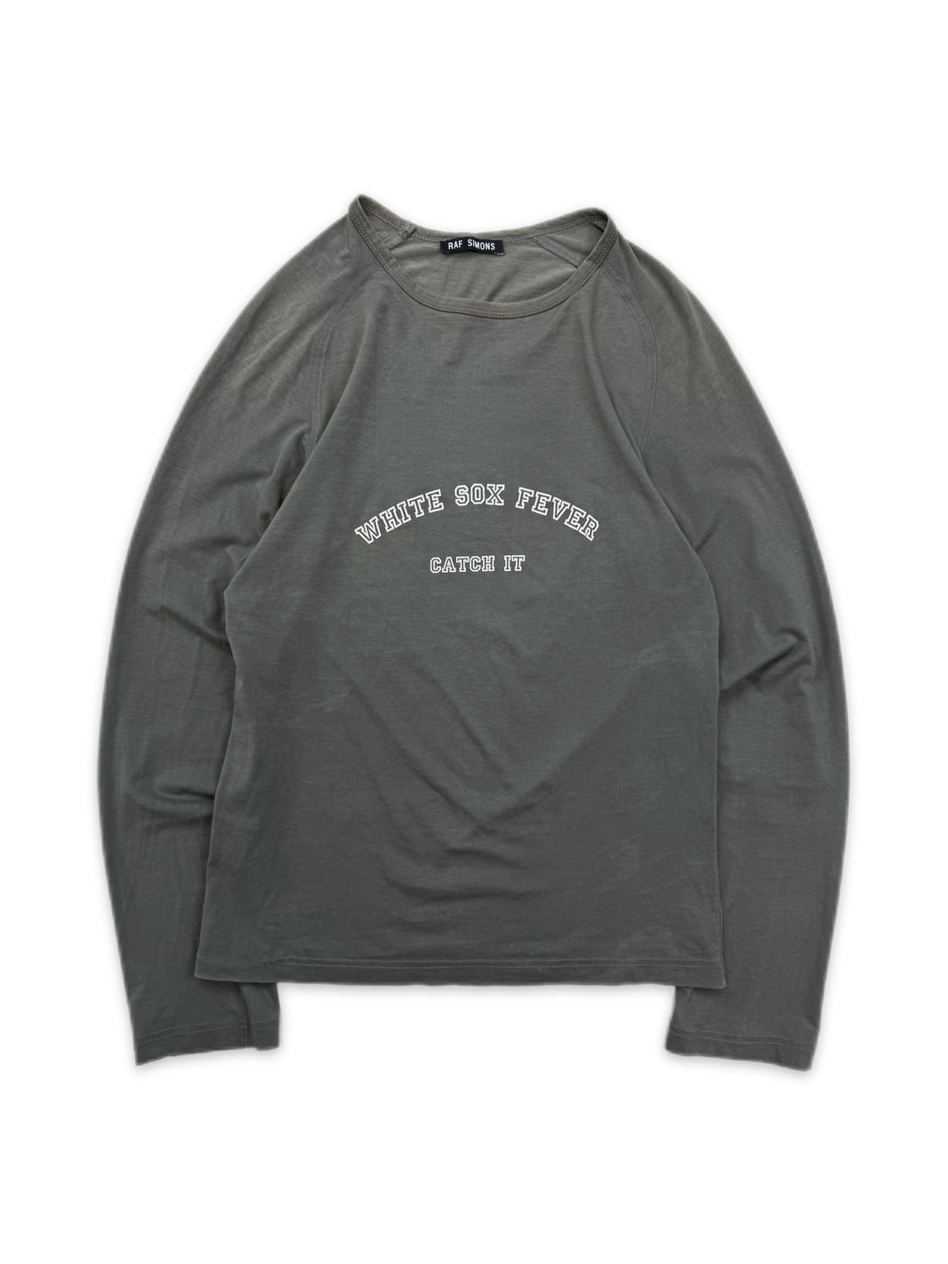 AW97 Raf Simons ‘White Sox Fever’ Baseball Collegiate Long Sleeve