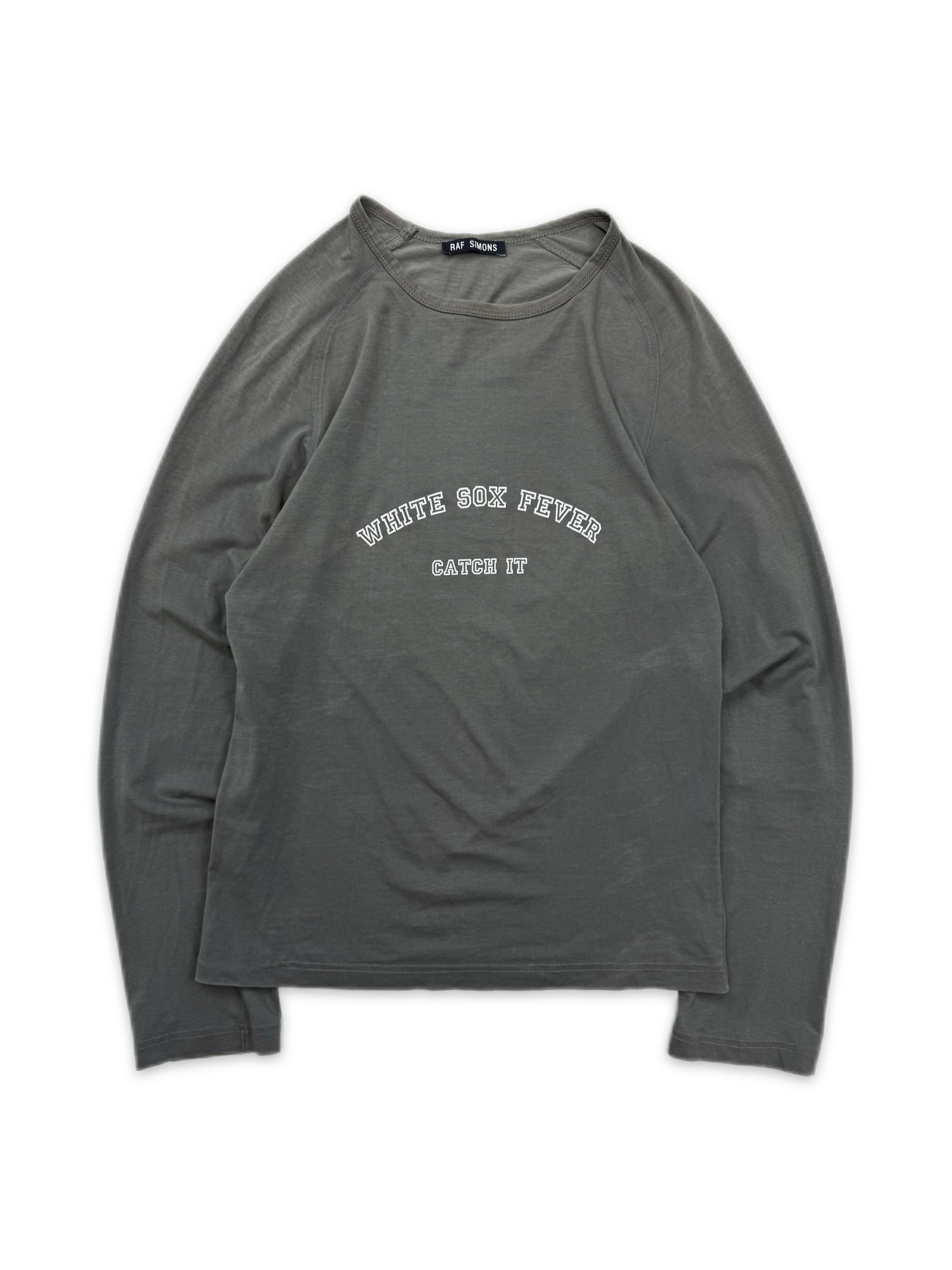 AW97 Raf Simons ‘White Sox Fever’ Baseball Collegiate Long Sleeve