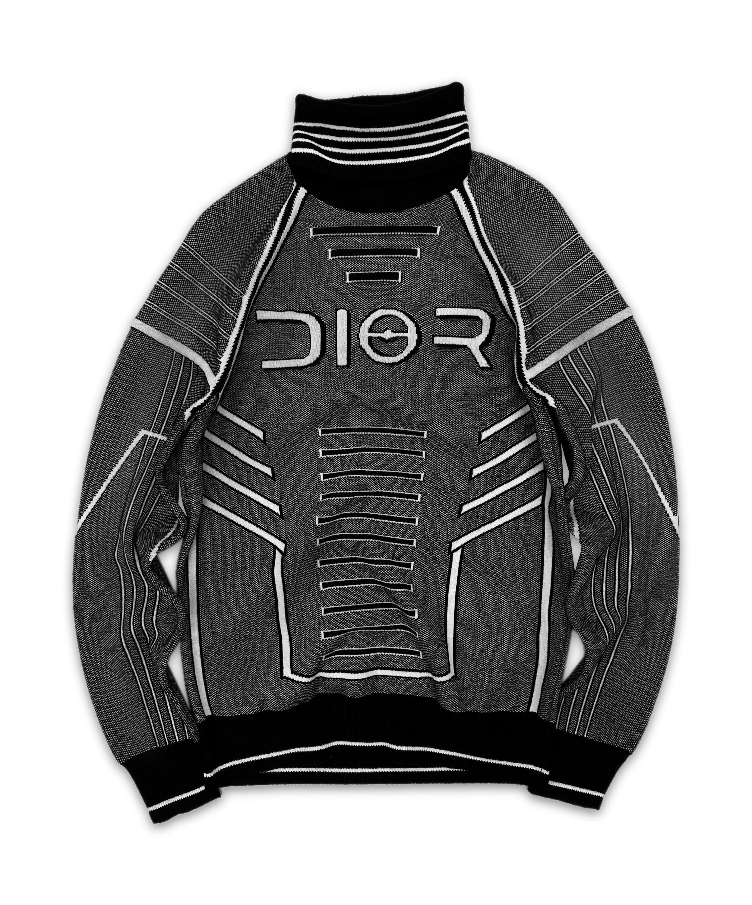 AW19 Dior Homme x Hajime Sorayama ‘Robot’ Wool Knit Turtleneck