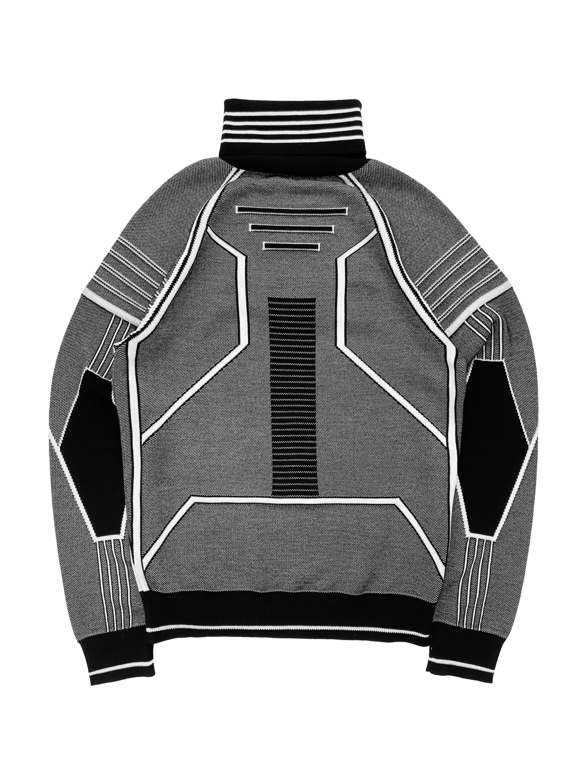 FW19 Dior Homme x Hajime Sorayama Tech Wool Knit Turtleneck