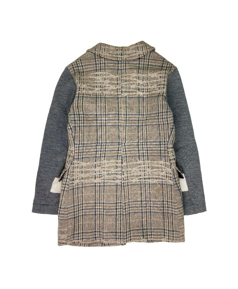 AW96 Undercover Hand Painted Barbed Wire Trench Coat