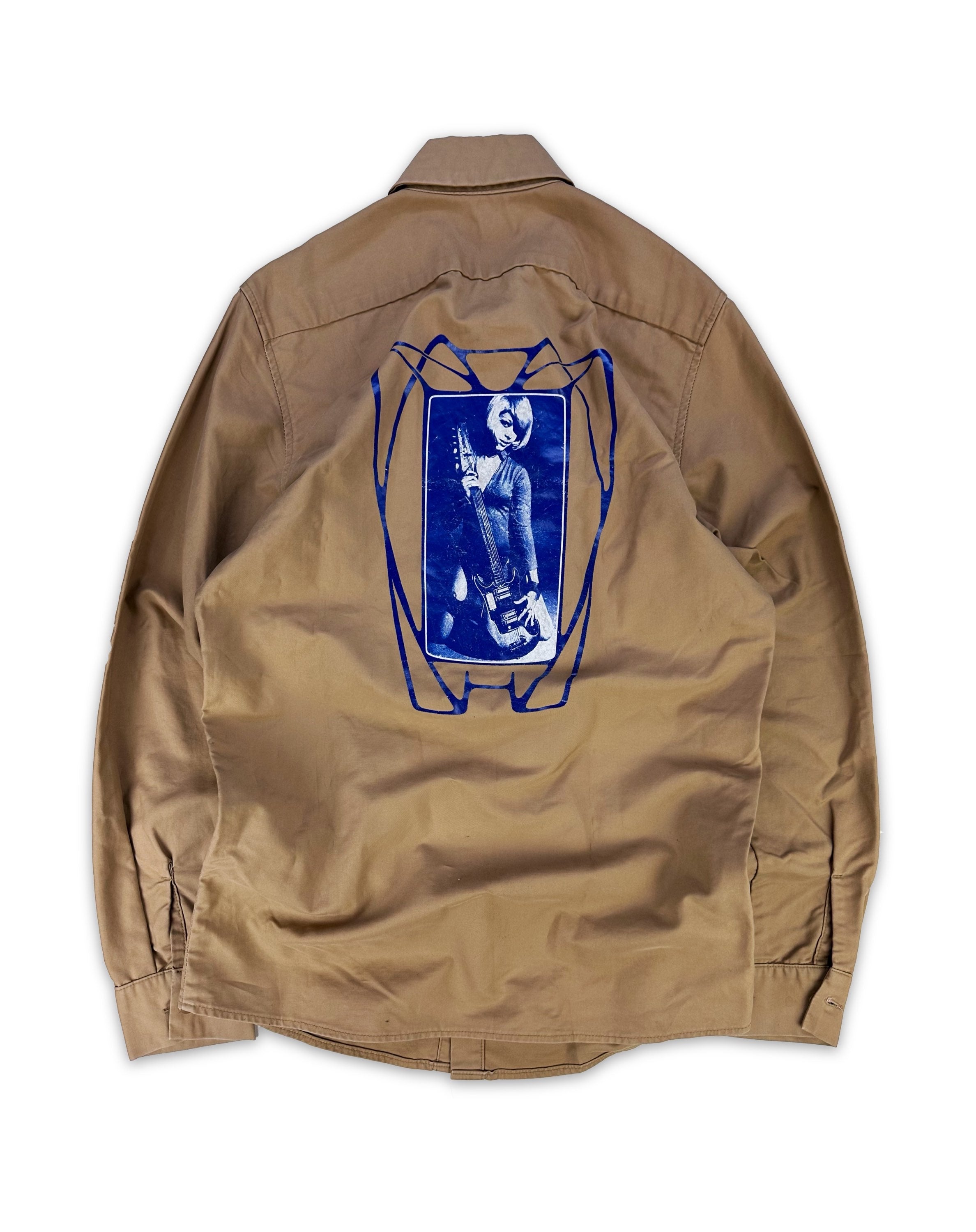 00s Hysteric Glamour ‘Undergroud’ Patched Long Sleeve Shirt