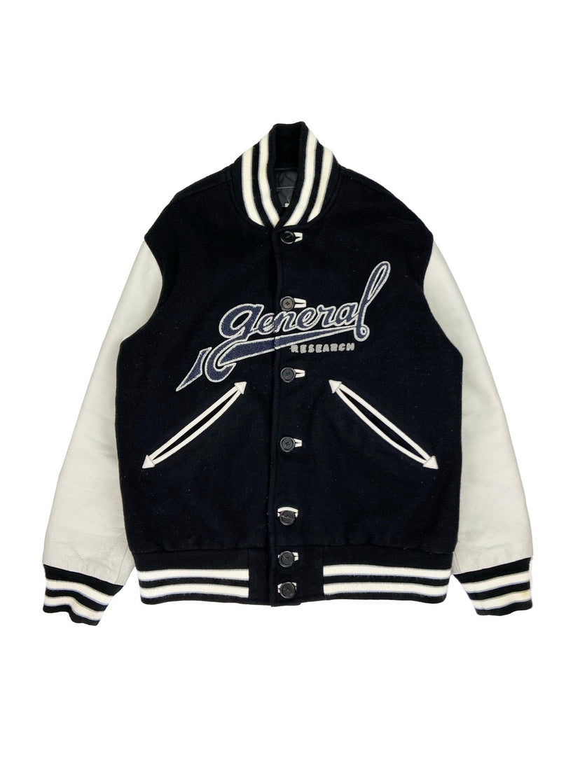 AW2001 General Research ‘962’ Leather Varsity Jacket