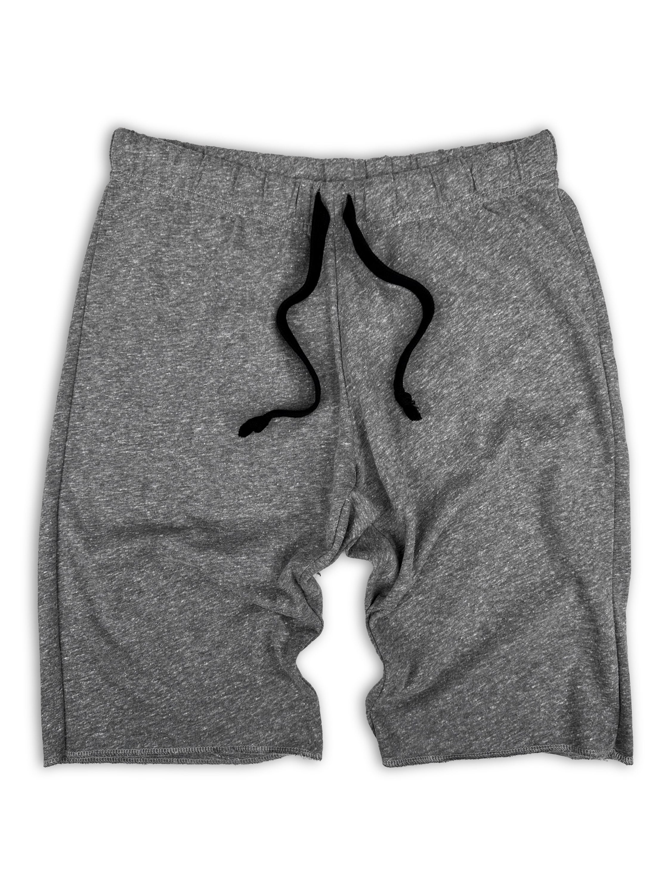 00s Chrome Hearts Heather Grey Drawstring Shorts