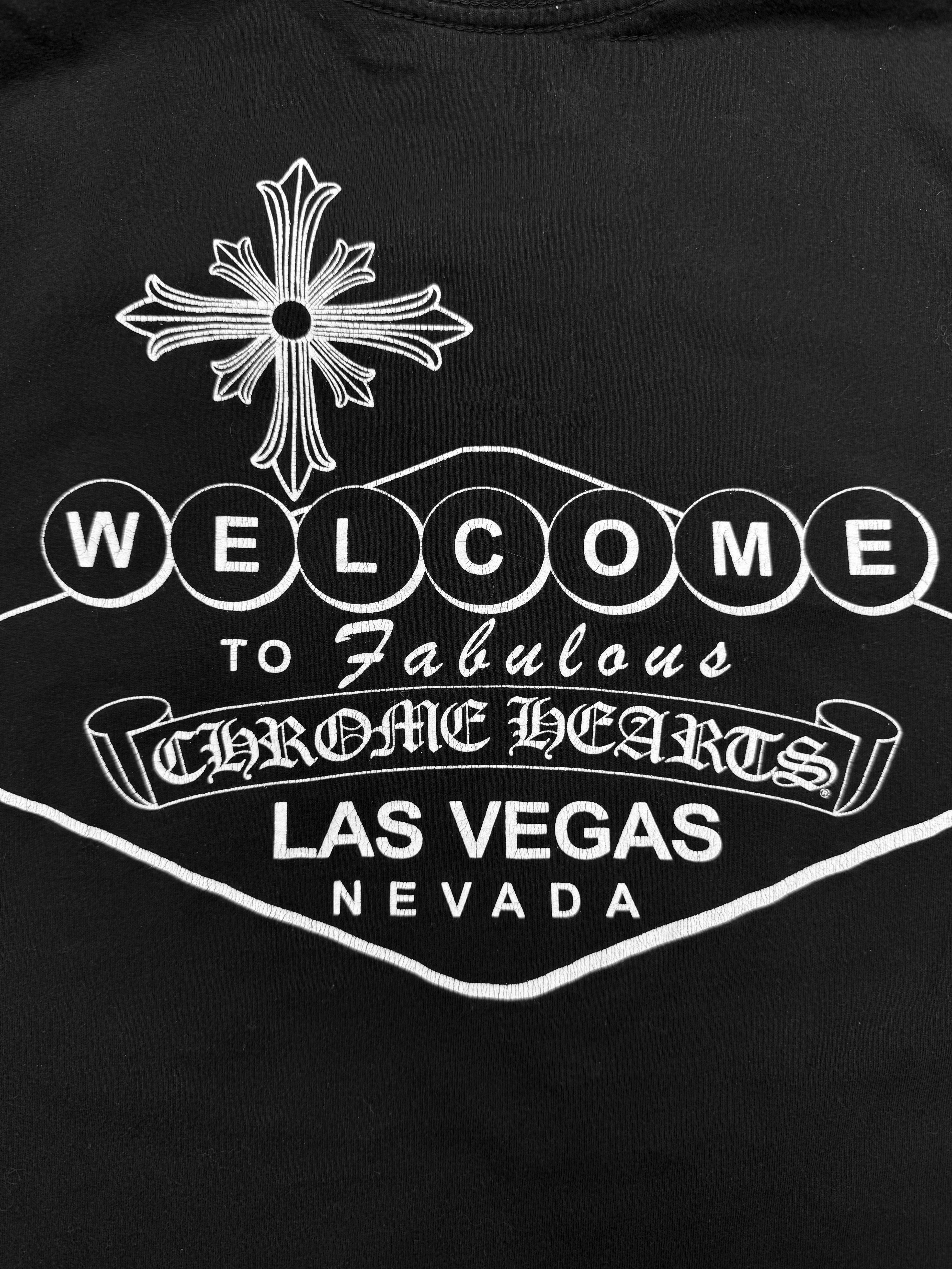 Chrome Hearts Las Vegas Exclusive Black Graphic T-Shirt