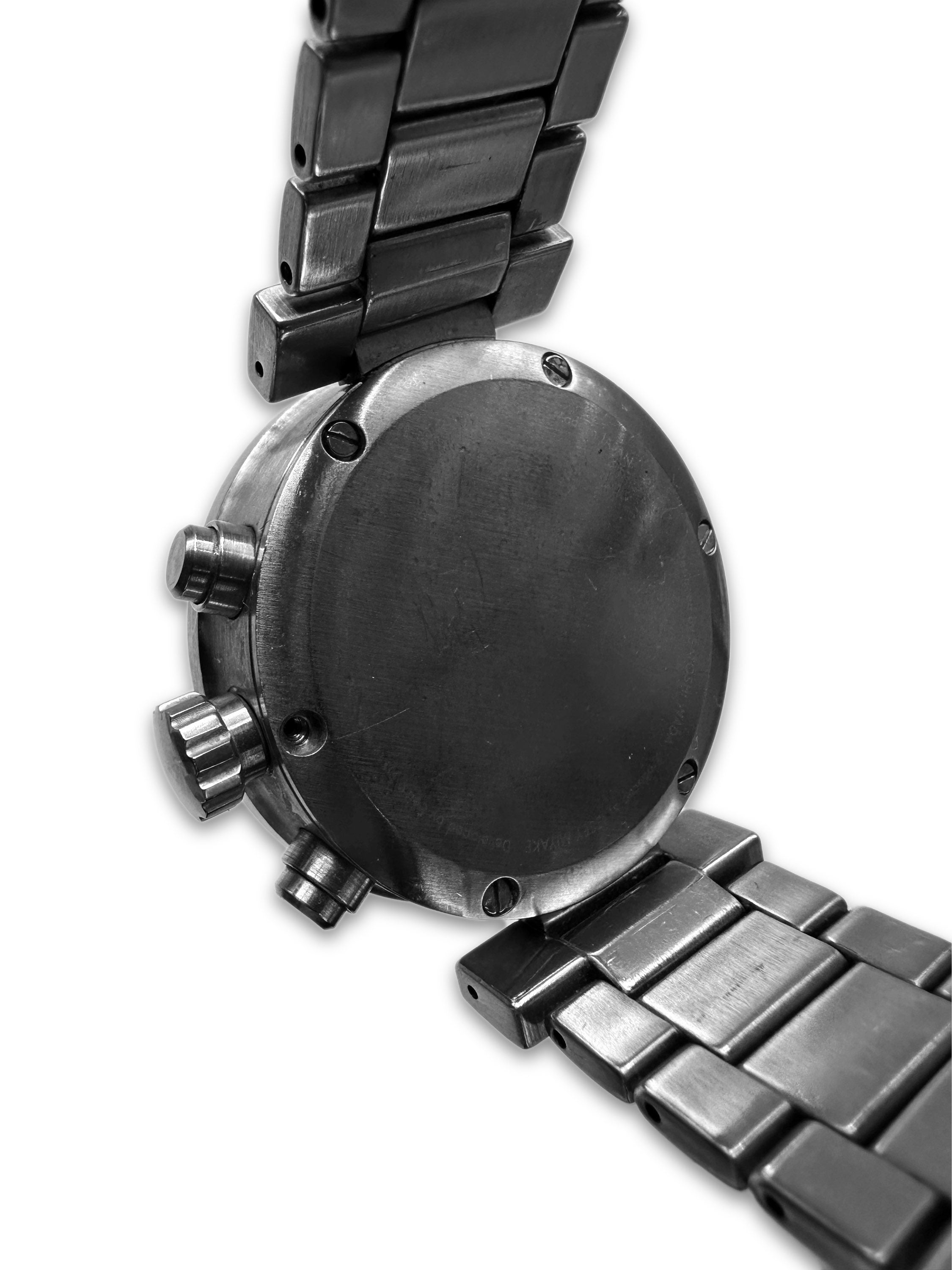 00s Issey Miyake by Satoshi Wada Triple Chronograph Wrist Watch