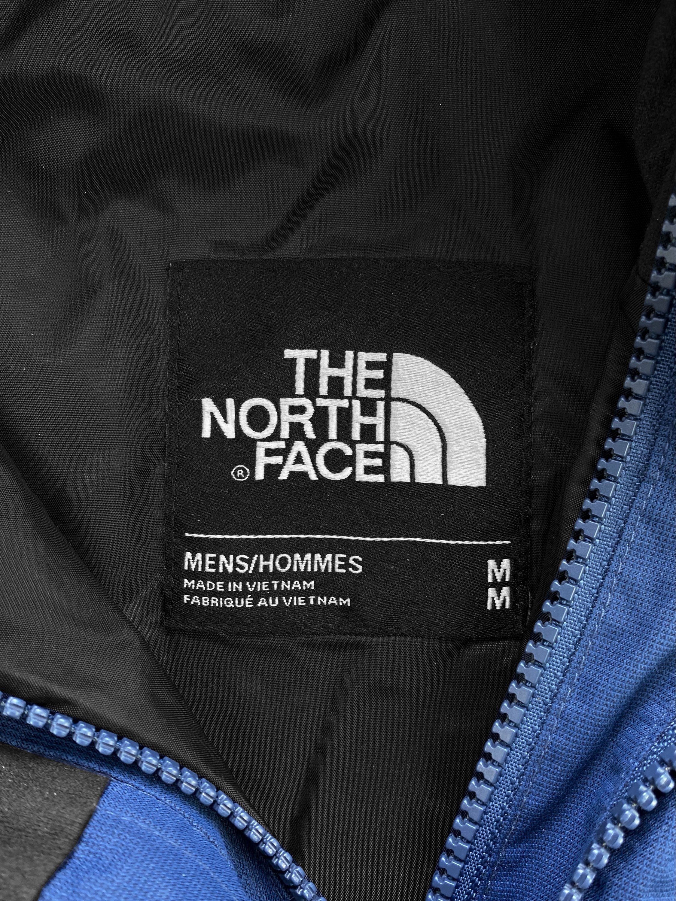 The North Face Sky Blue Nylon Shell Hooded Jacket
