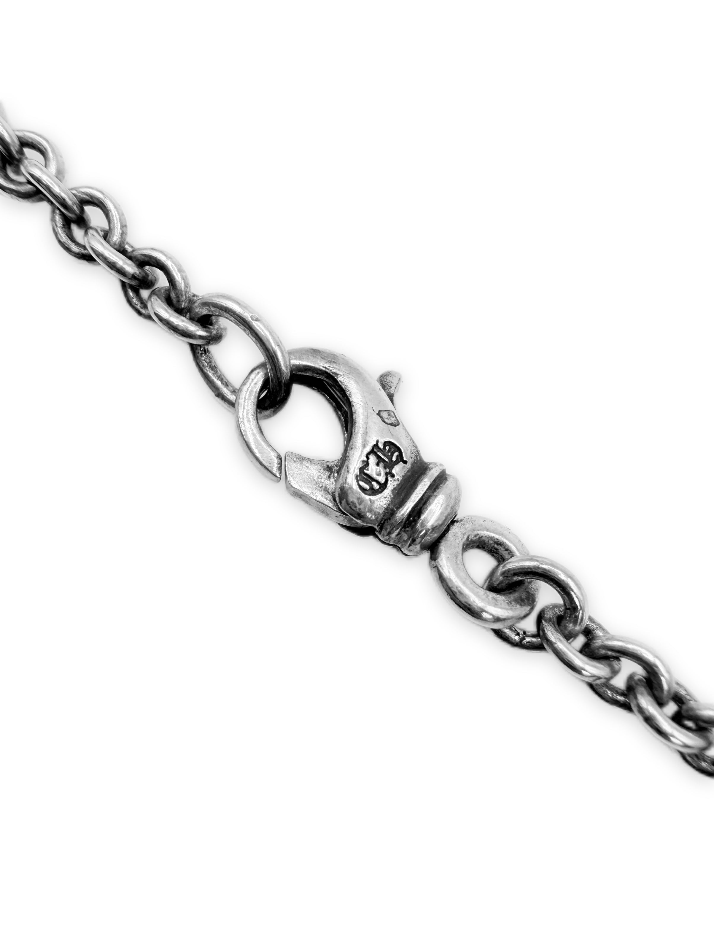 Chrome Hearts 30 in NE .925 Silver Chain Necklace
