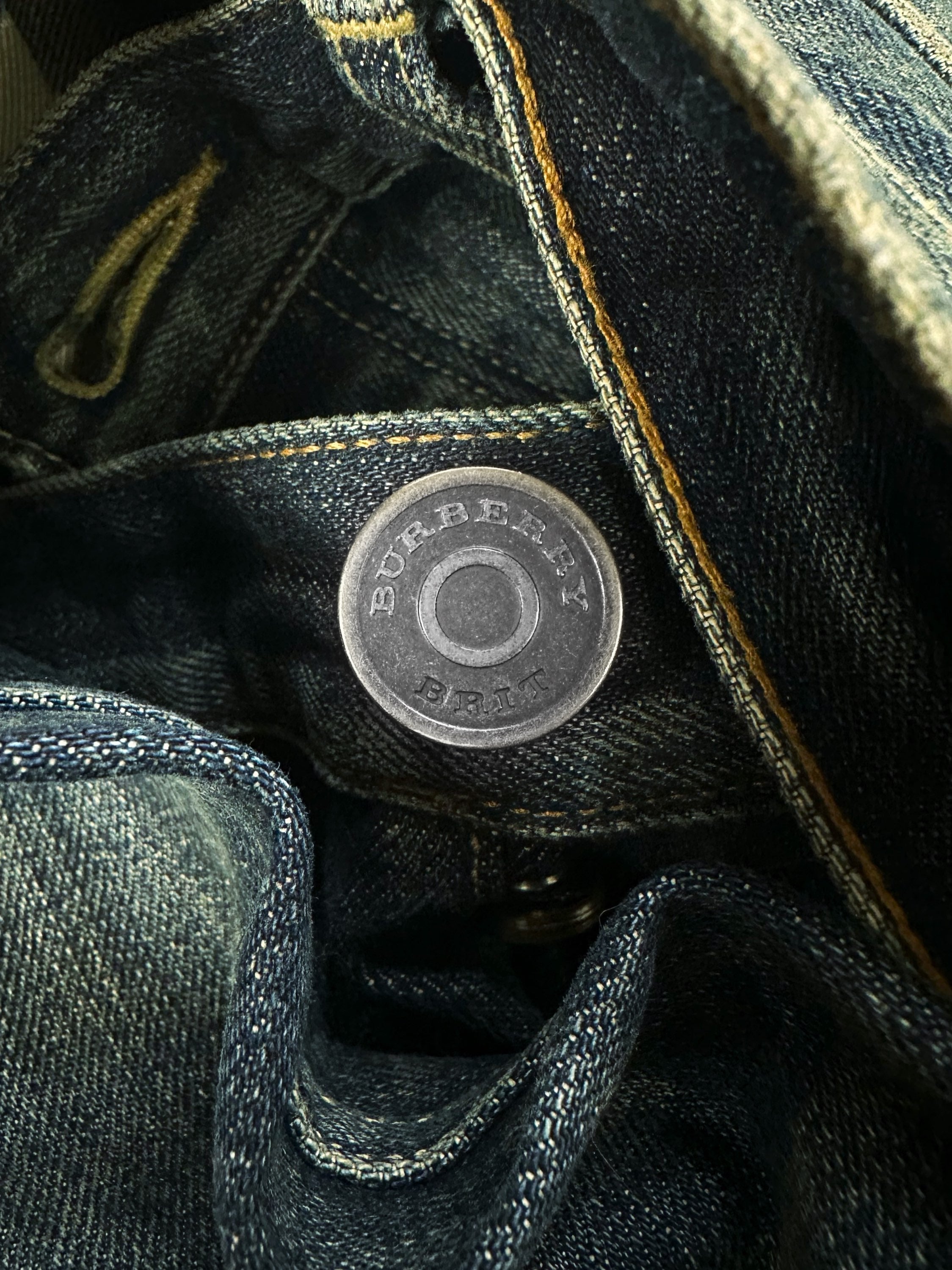 Burberry Brit Blue Wash Heavy Weight Denim