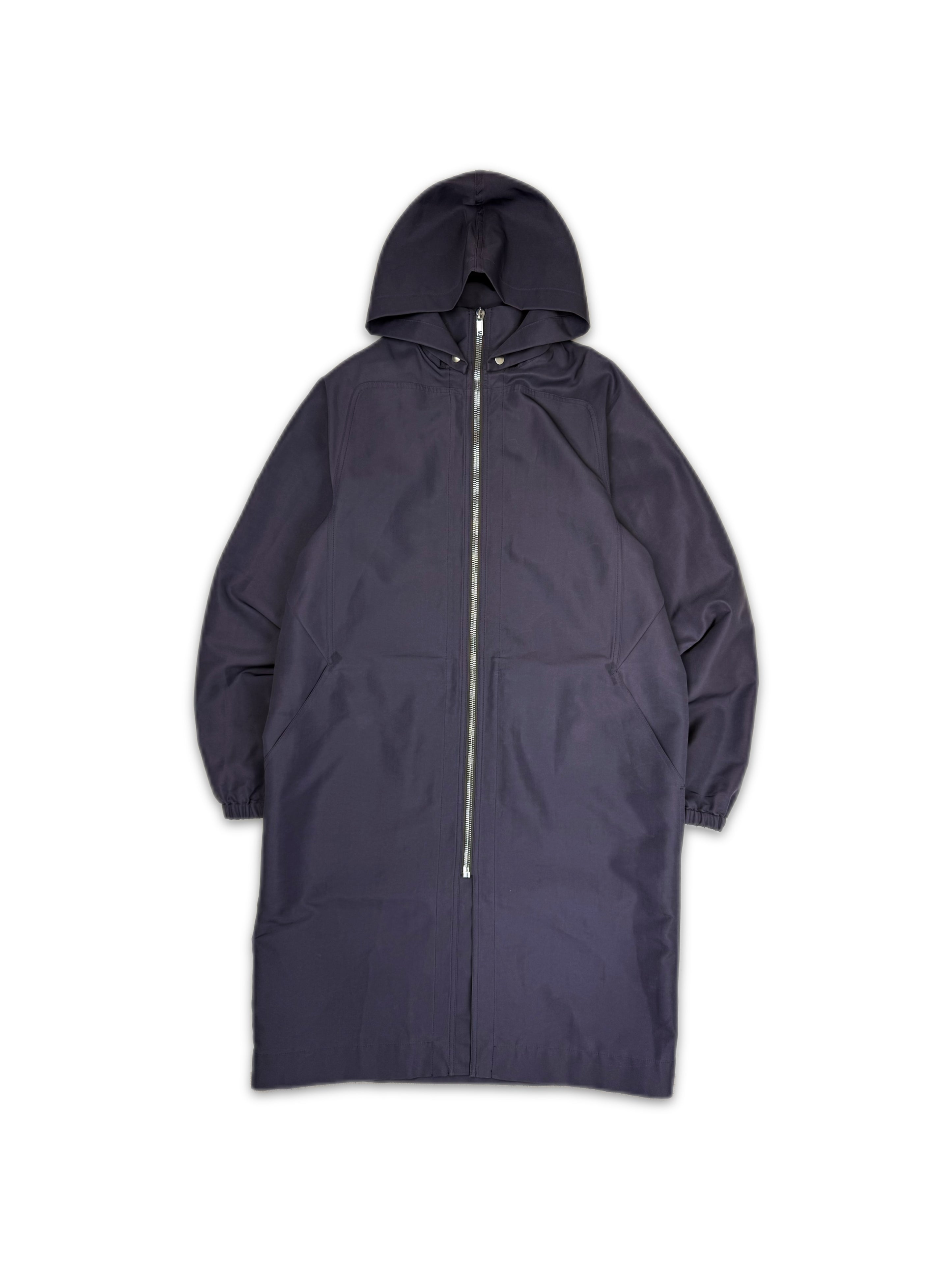 SS21 Rick Owens Phlegethon Purple Fishtail Parka