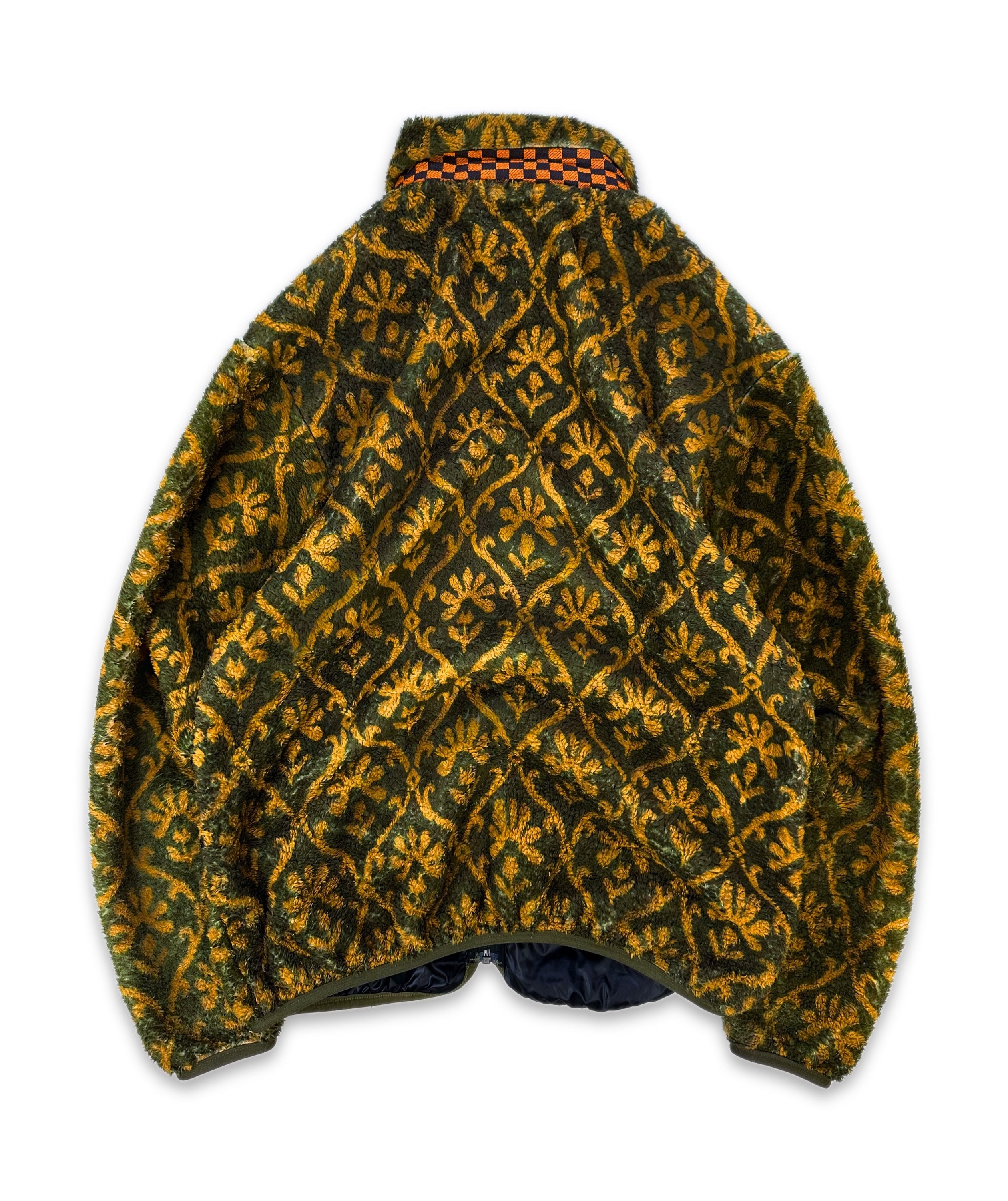 AW21 Kapital ‘Yosemite’ Arabesque Full-zip Fleece Jacket