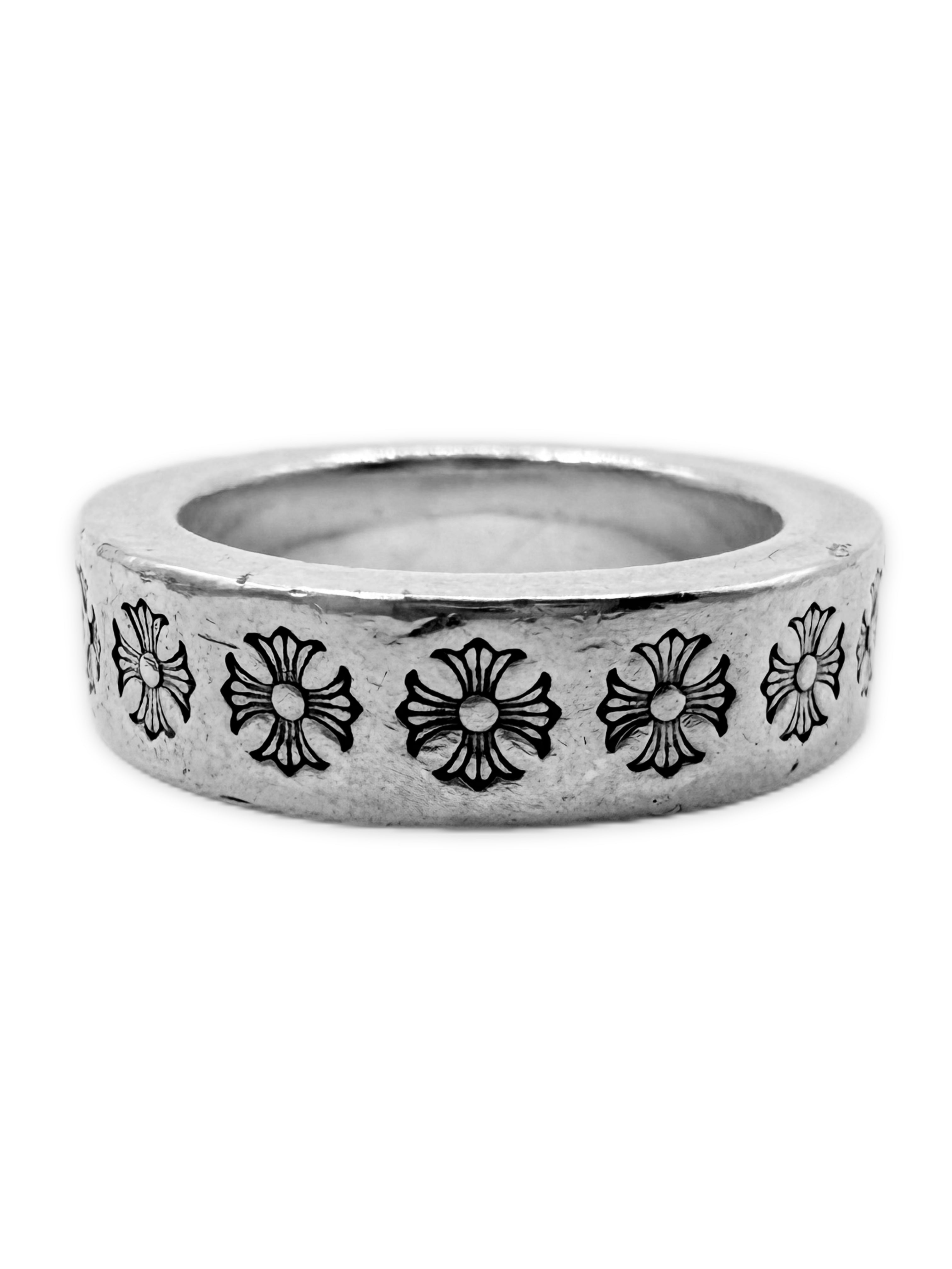 Chrome Hearts ‘Fuck You’ Plus Monogram .925 Silver Ring