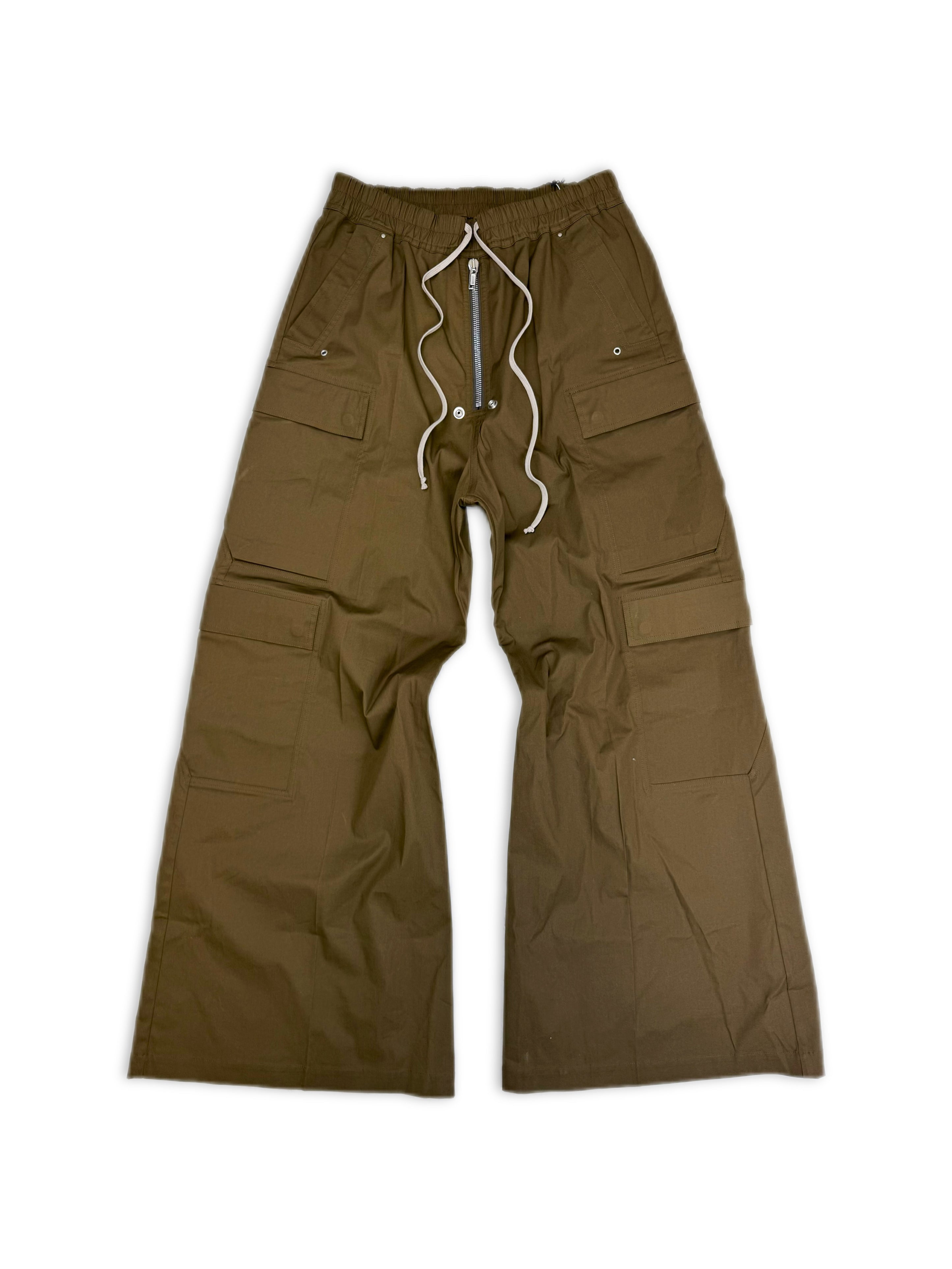 AW24 Rick Owens ‘Porterville’ Wide Leg Jumbo Bela Cargo Pants