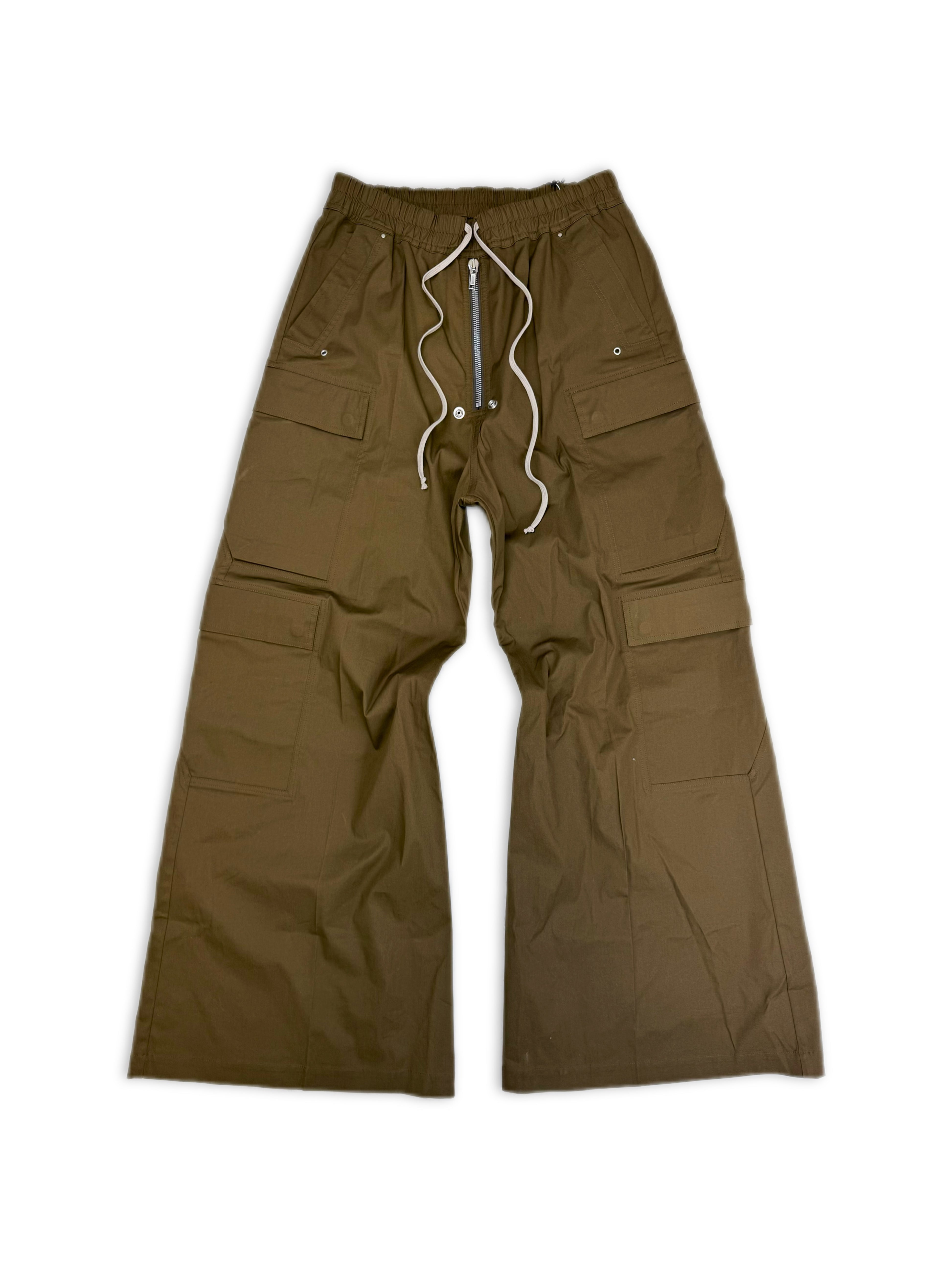 AW24 Rick Owens ‘Porterville’ Wide Leg Jumbo Bela Cargo Pants